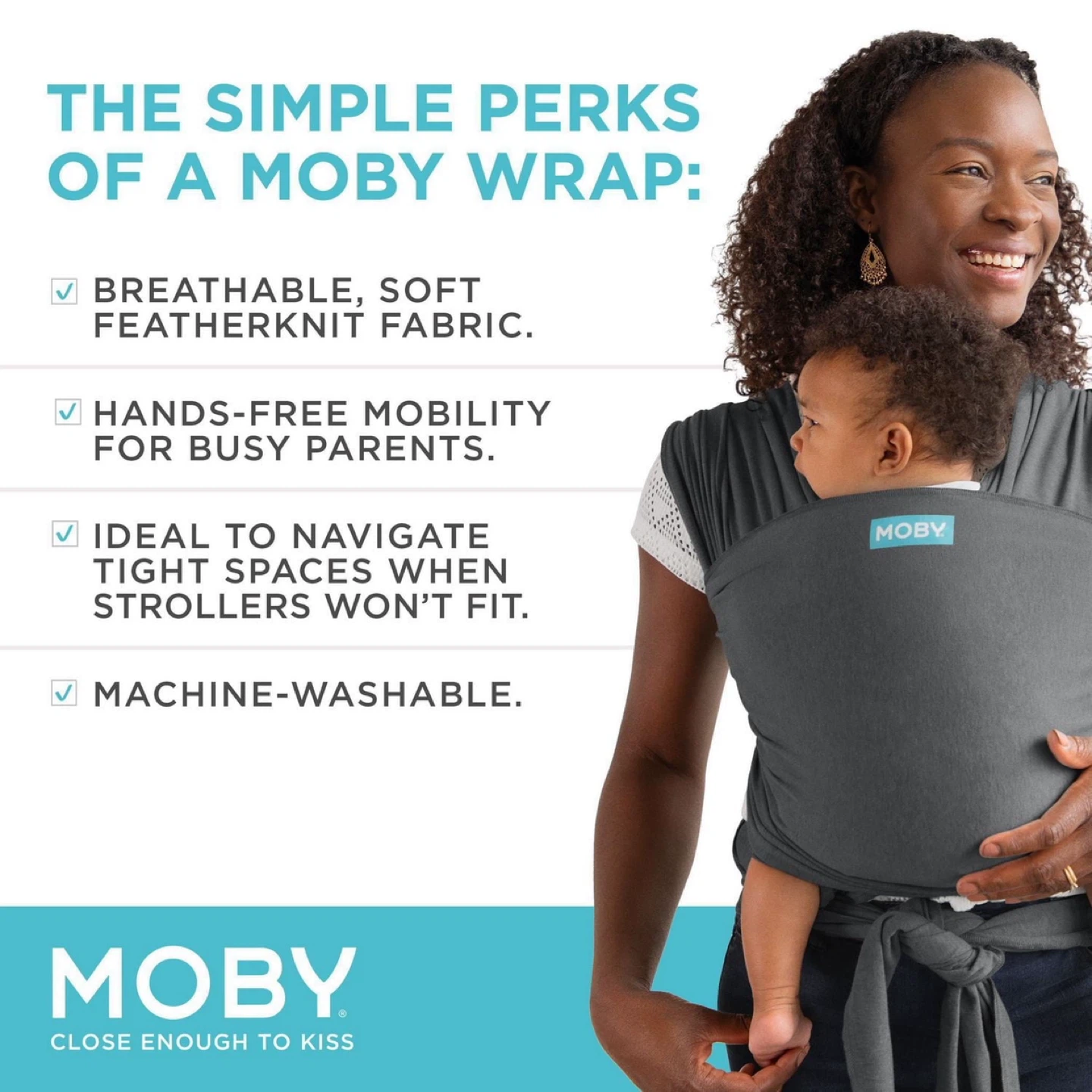 Moby Wrap - Featherknit Baby Carrier brand new - photo 5