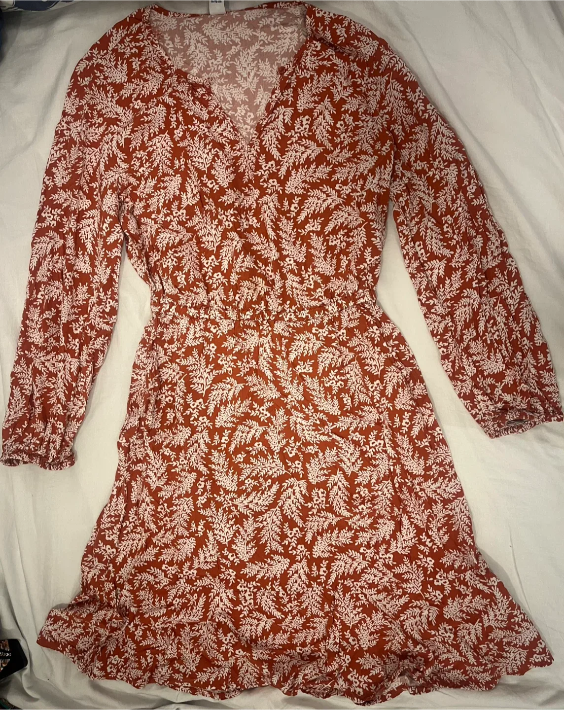 Floral Print Dress & Spaghetti strap top