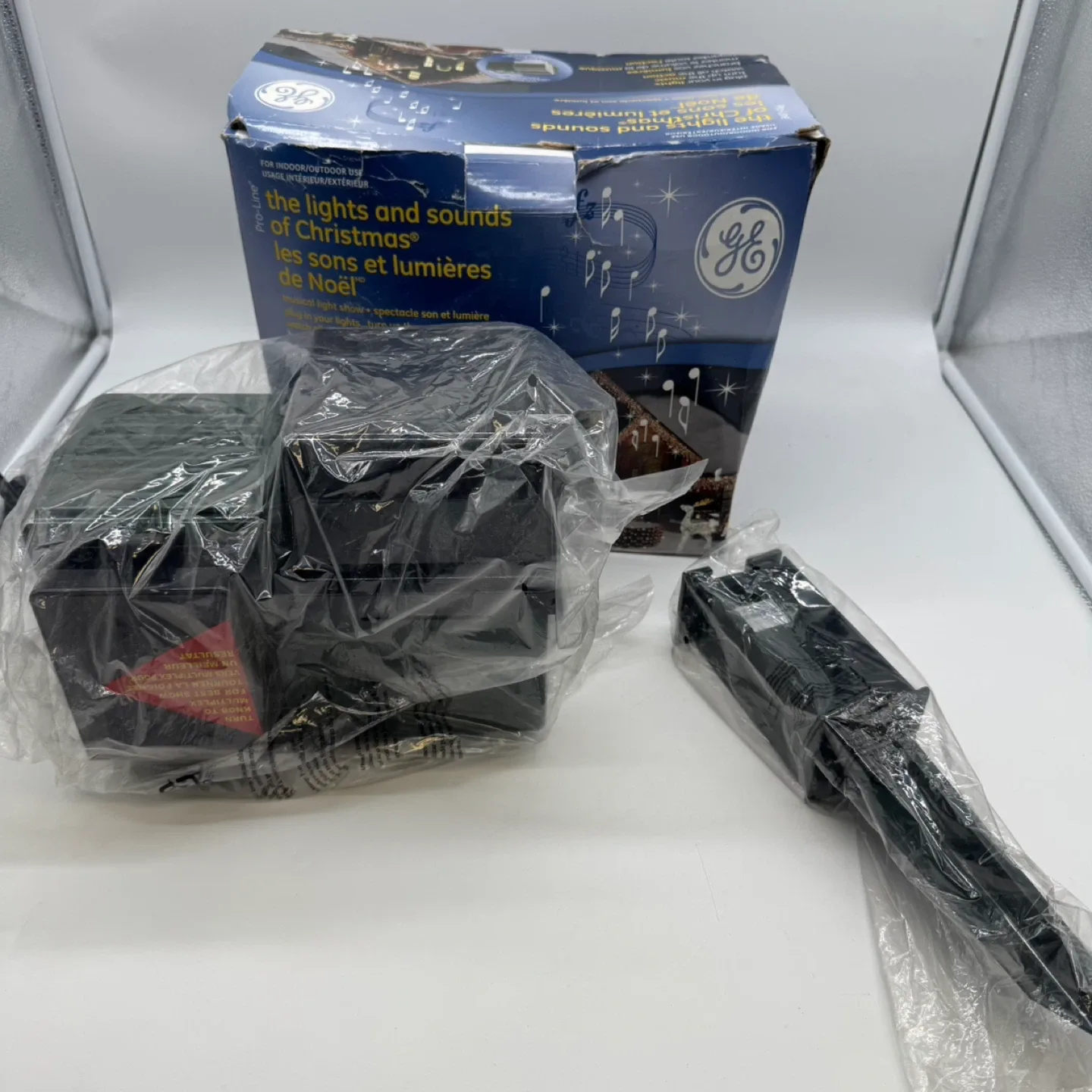 GE Lights & Sounds of Christmas Musical Light  Controller  New