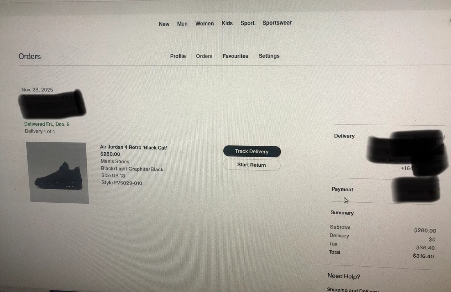 Jordan 4 Black Cat Sz 13 & 14 image indicator(7)