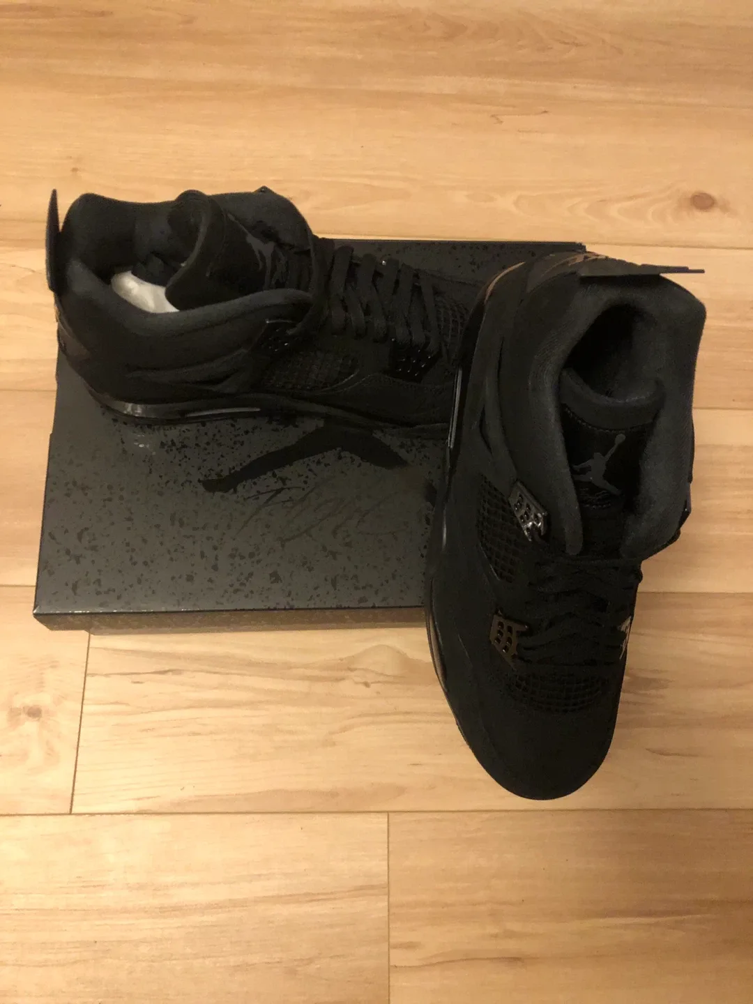 Jordan 4 Black Cat Sz 13 & 14 image indicator(3)