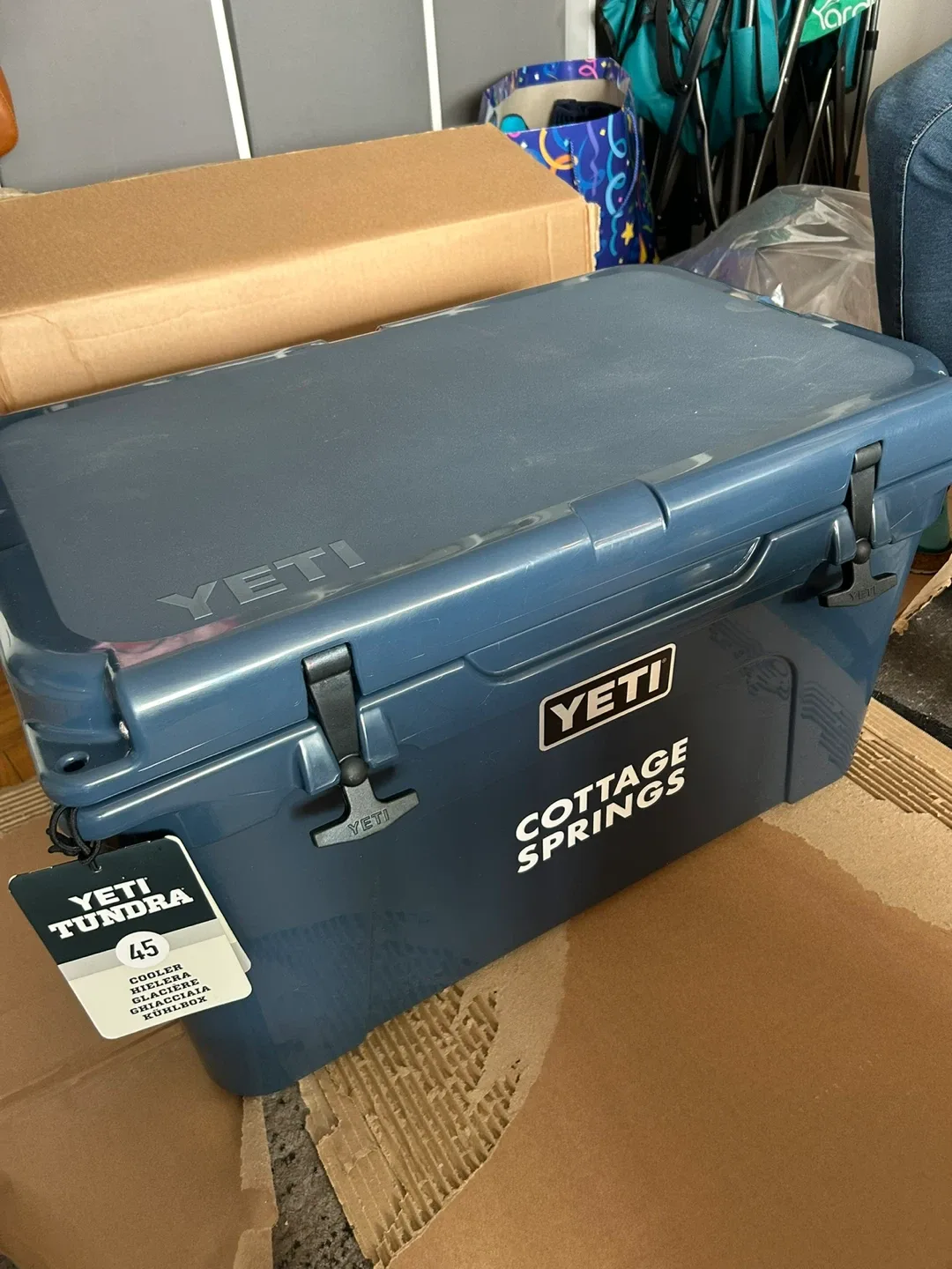 Yeti Tundra 45 Hard Cooler - Navy
