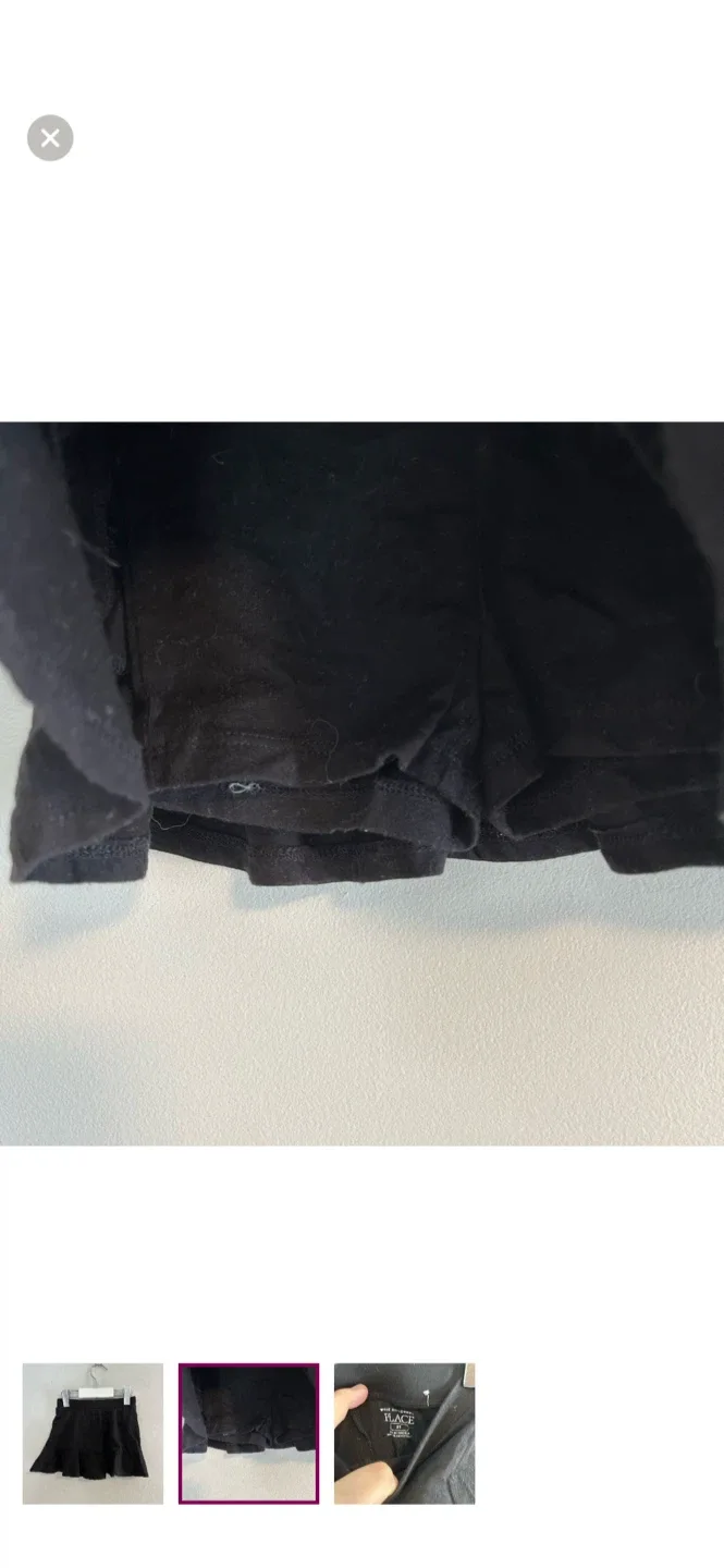 The Children's Place Black Skirt - Size 2T image indicator(2)