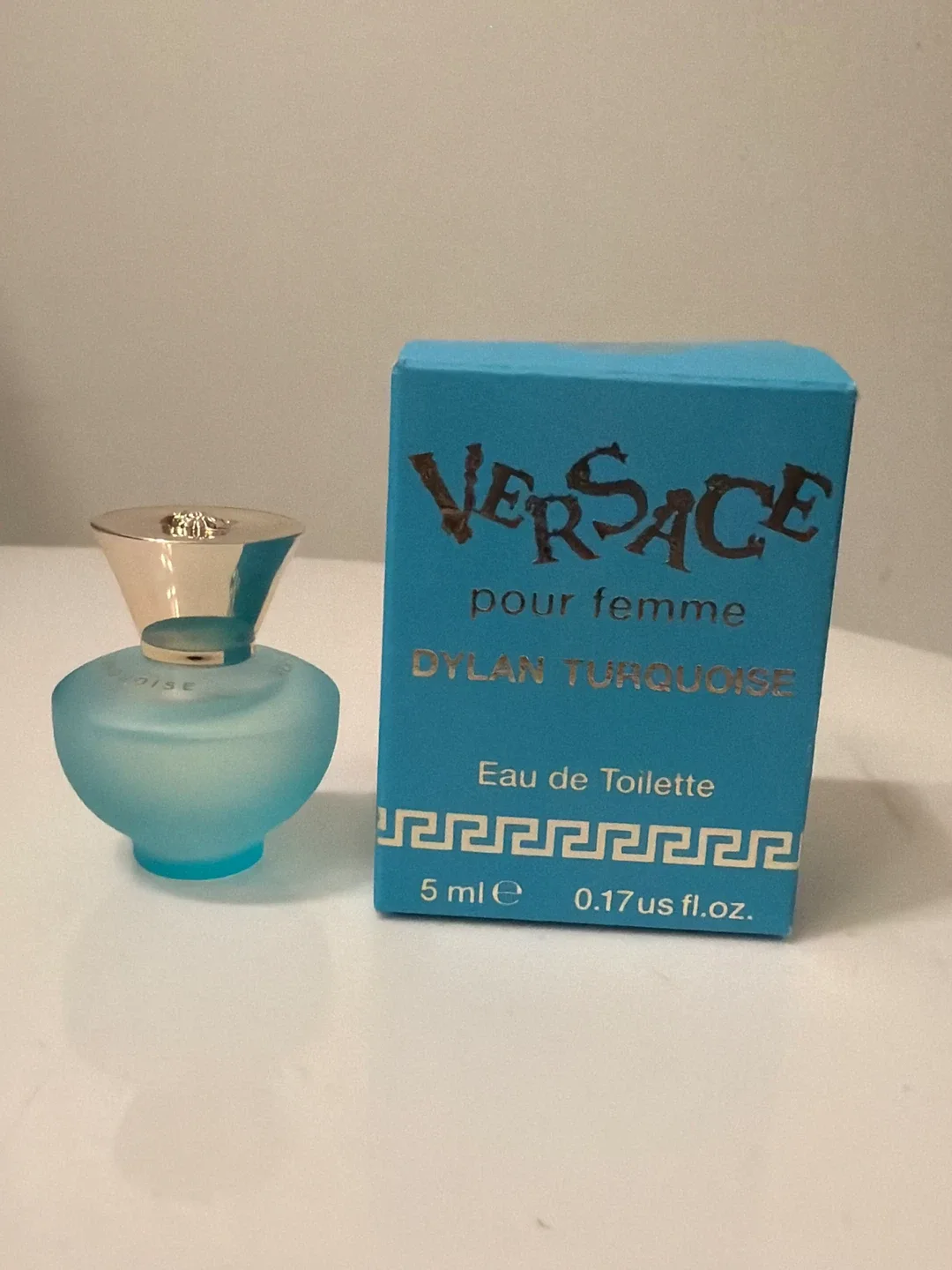Versace Dylan Turquoise Eau de Toilette 5ml NEW #Cleanout
