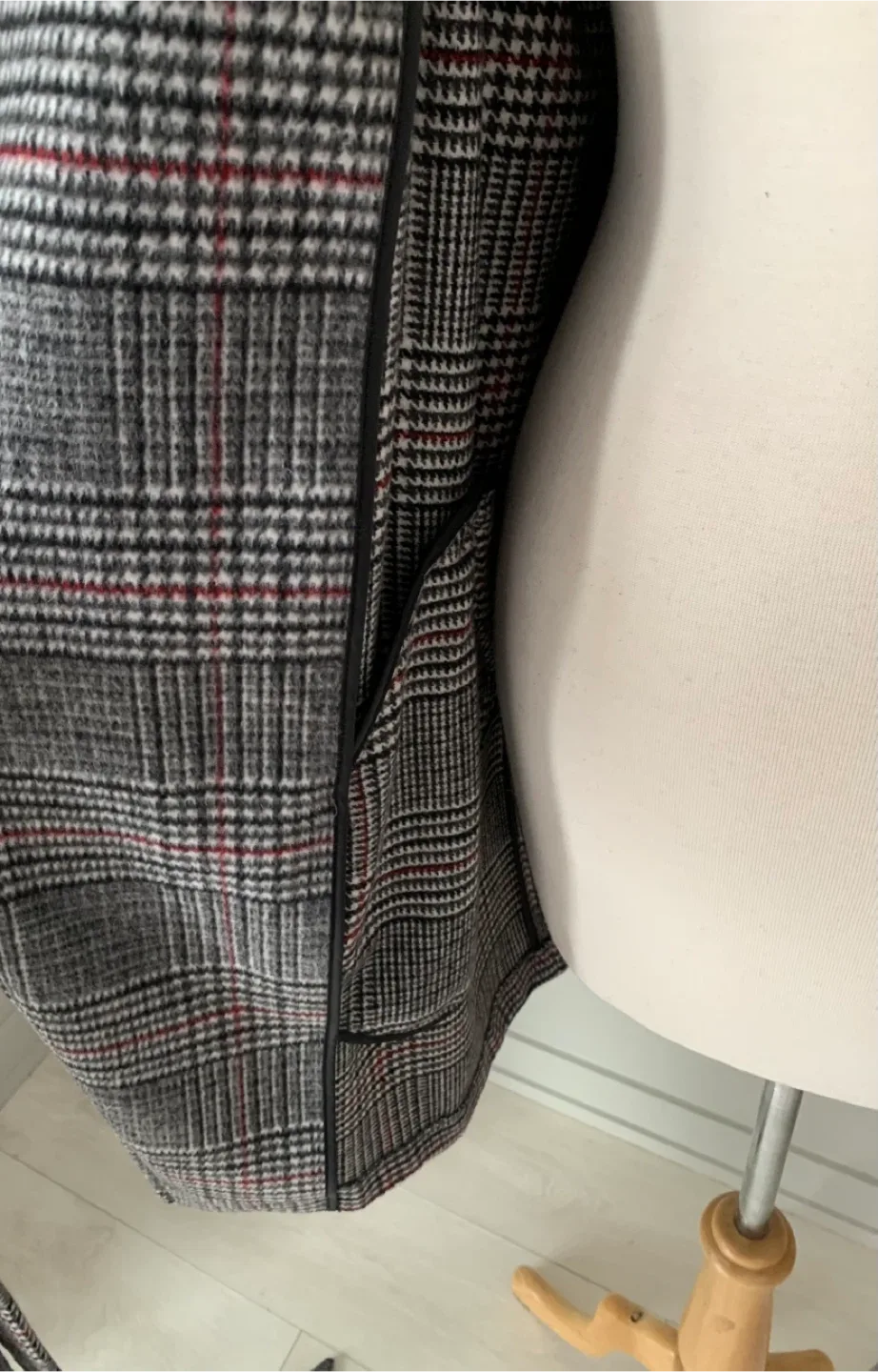 Smart Business Casual Wool Blend Jacket Size L image indicator(7)