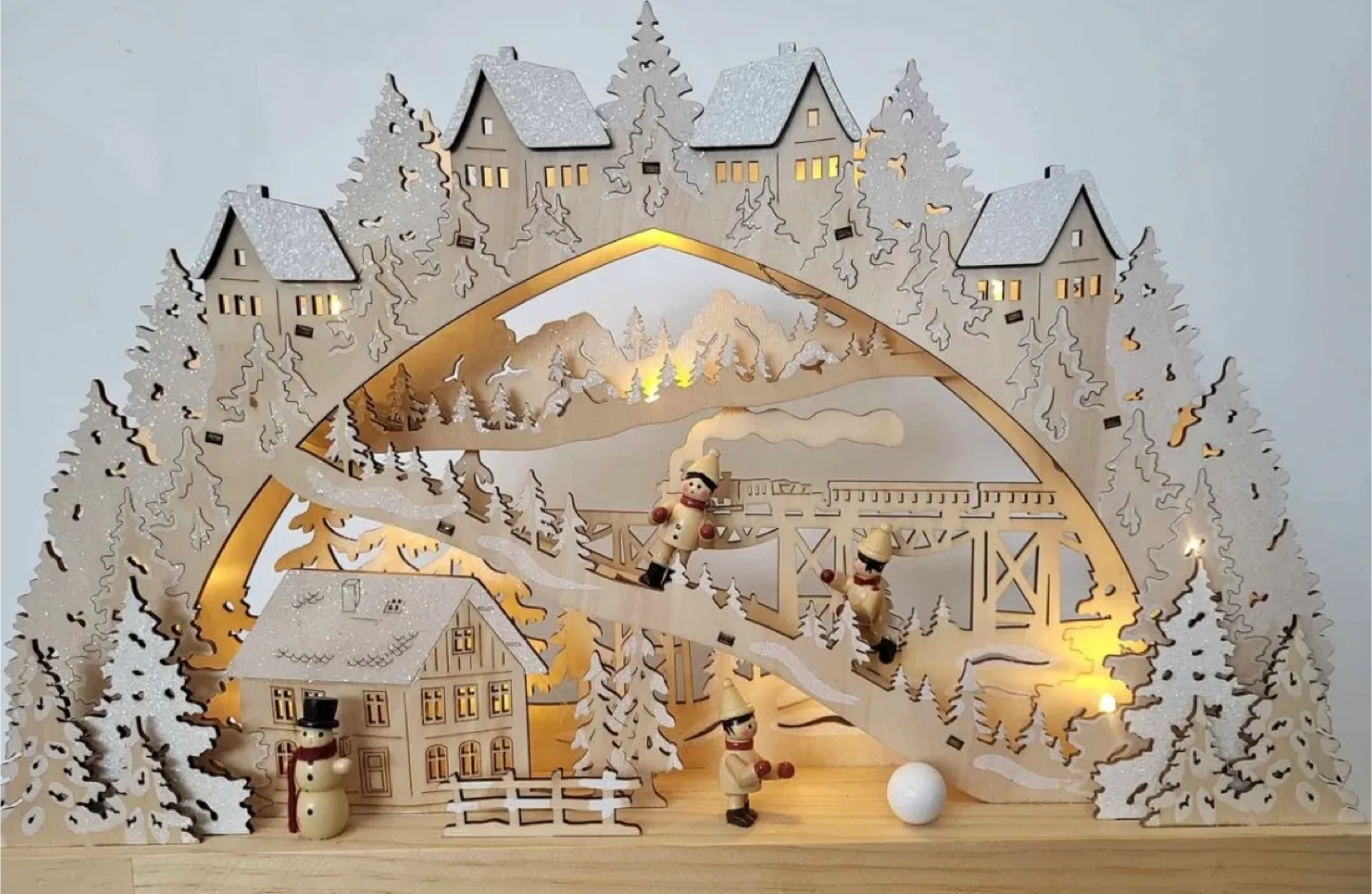 #Cleanout- HomeSense Wooden Christmas Decoration