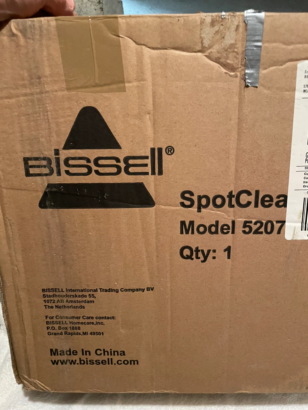 Bissell SpotClean ProHeat Portable Carpet Cleaner 5207F - photo 4