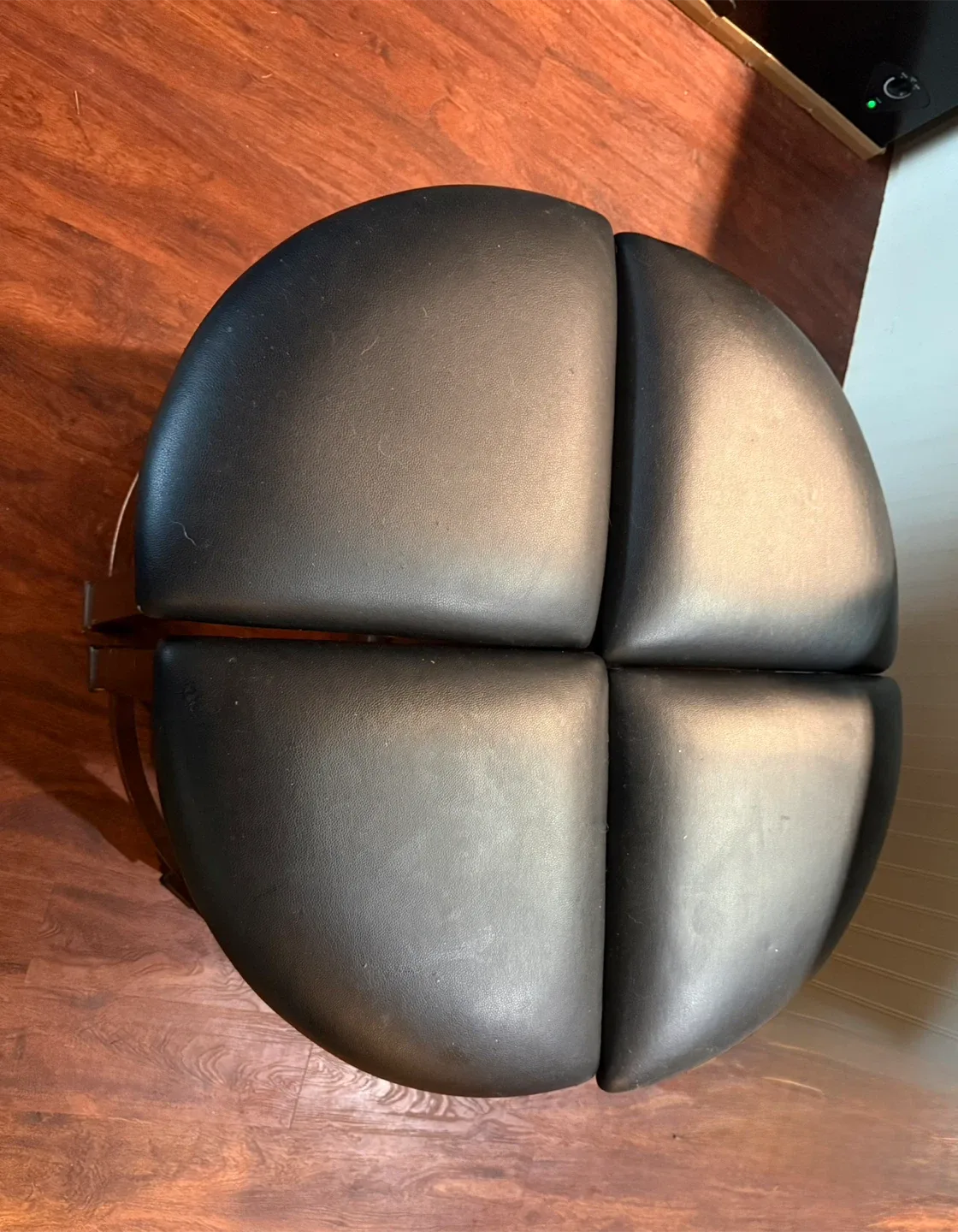 Set of 4 Black Bar Stools
