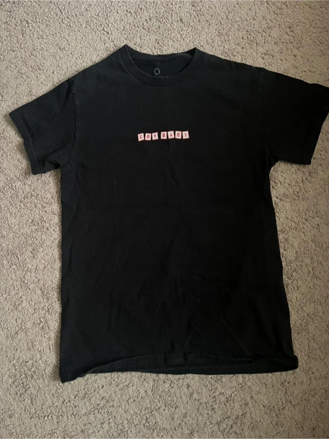 Empyre Crybaby Tee - Black, Size Small