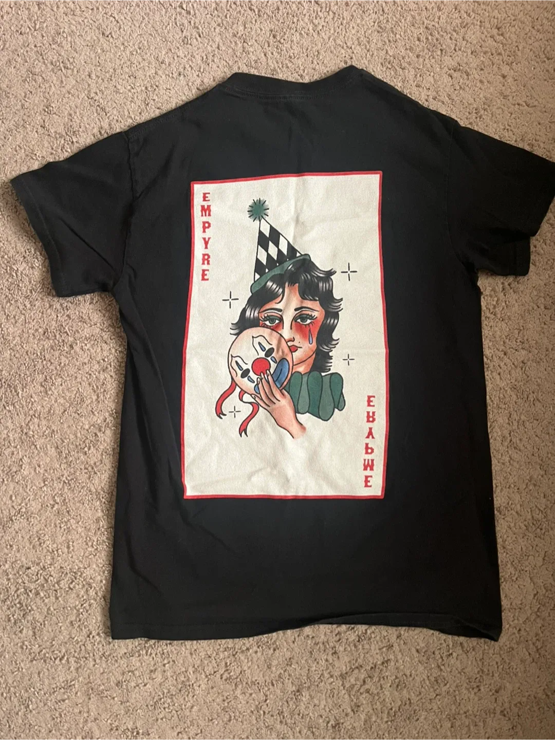 Empyre Crybaby Tee - Black, Size Small image indicator(2)