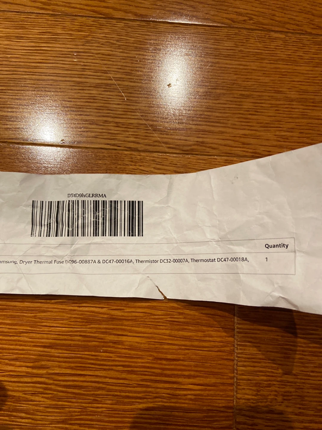 Samsung Dryer parts DC47-0000194 - photo 2