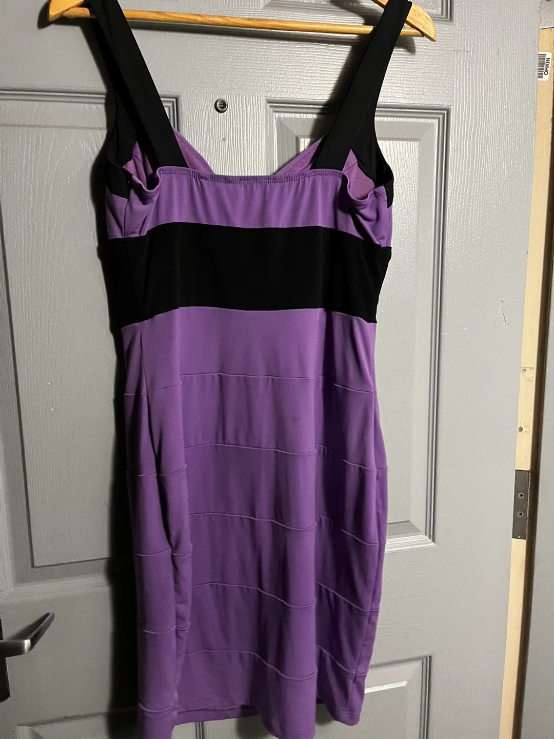 XOXO Purple Bandage Dress - Size L image indicator(3)