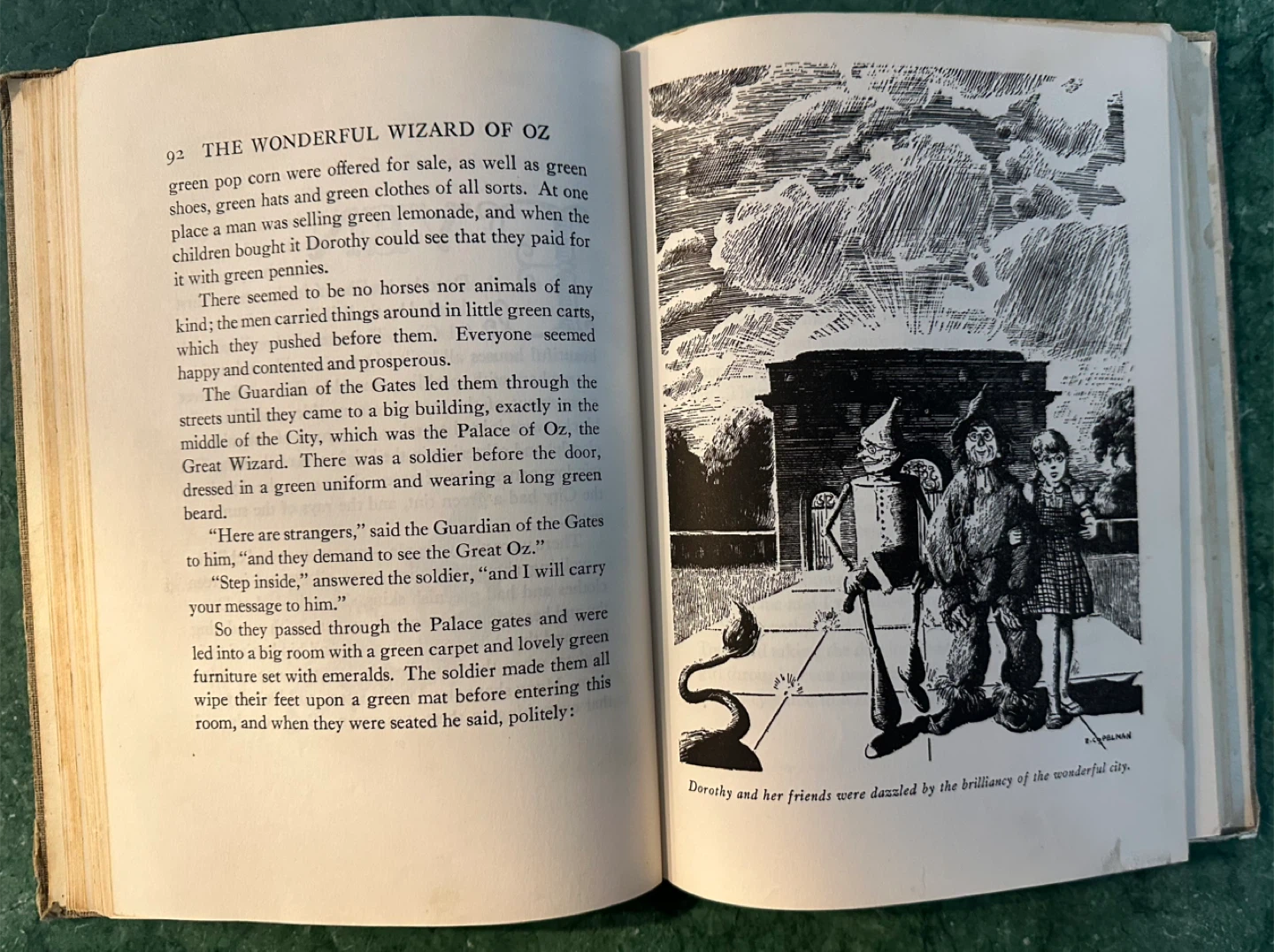 1944 Hardcover The Wonderful Wizard of Oz Book - photo 5