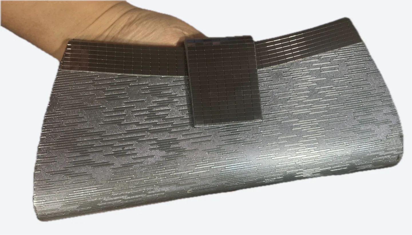 Silver Clutch Purse #Cleanout