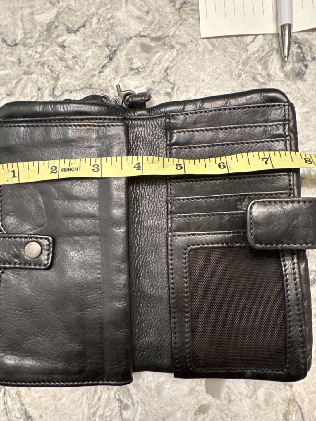 Leather inner purse WALLET - photo 5