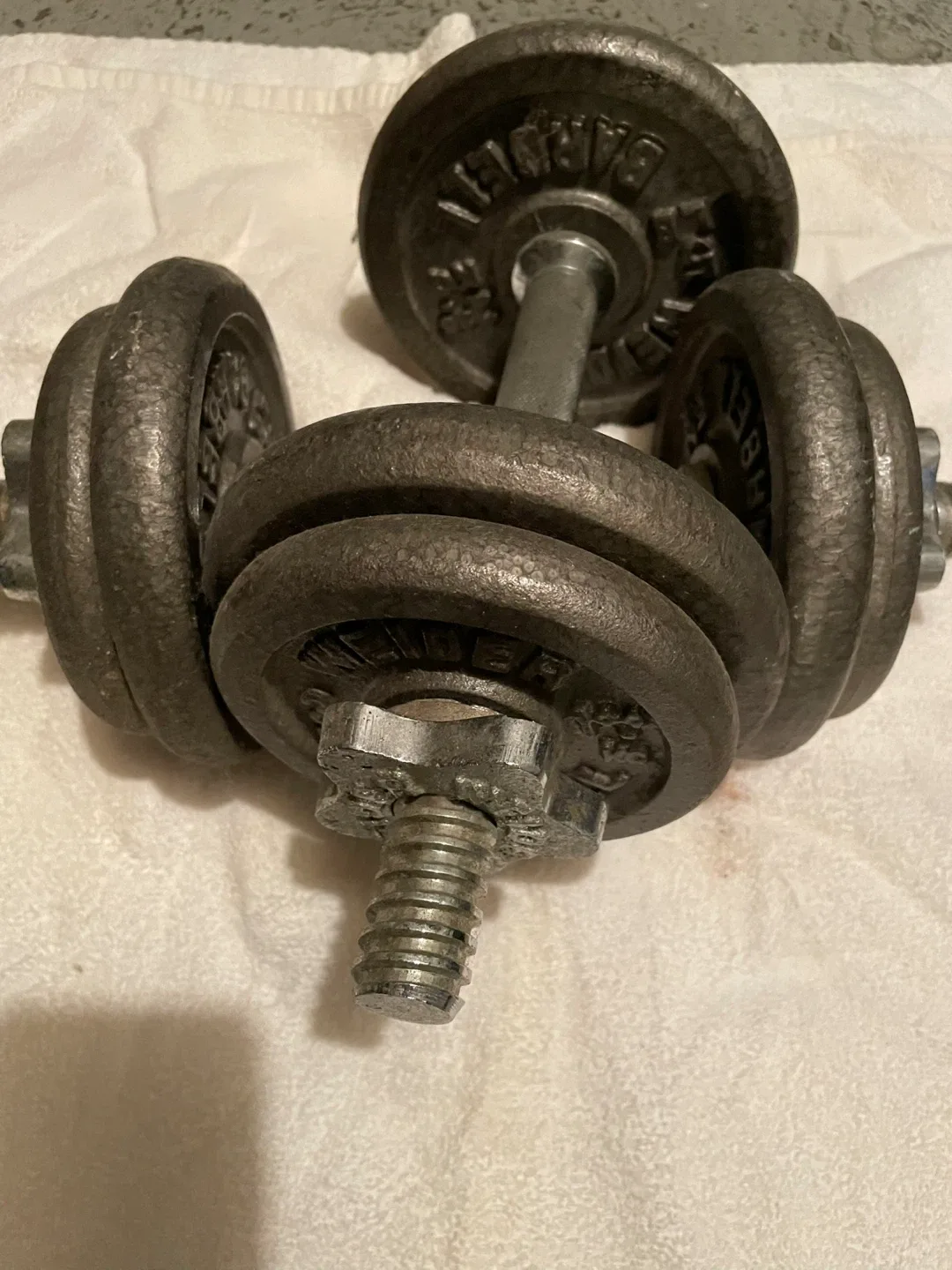 Pair of Weider Dumbbells