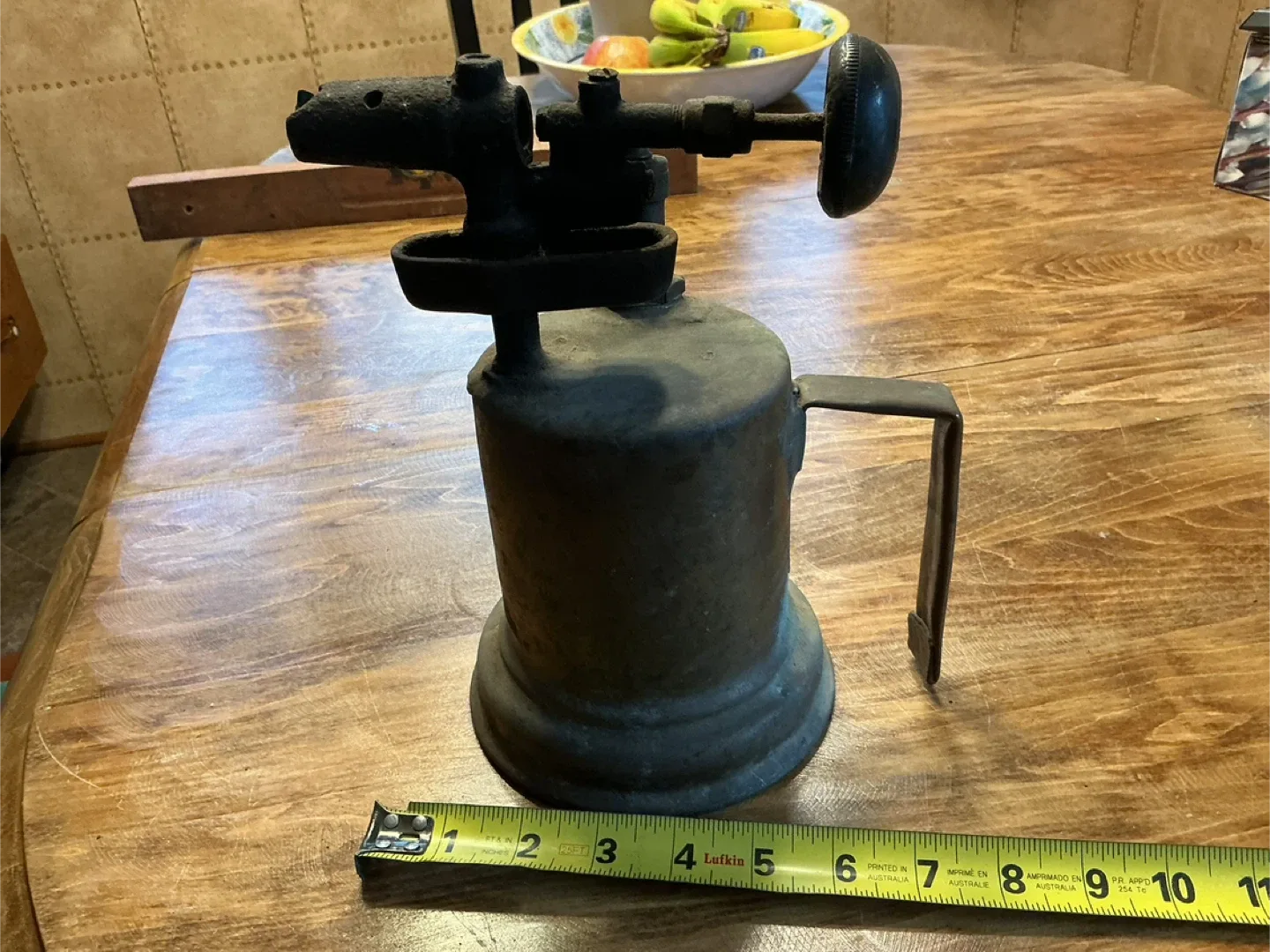 Antique Solid Copper Blow Torch ! image indicator(3)