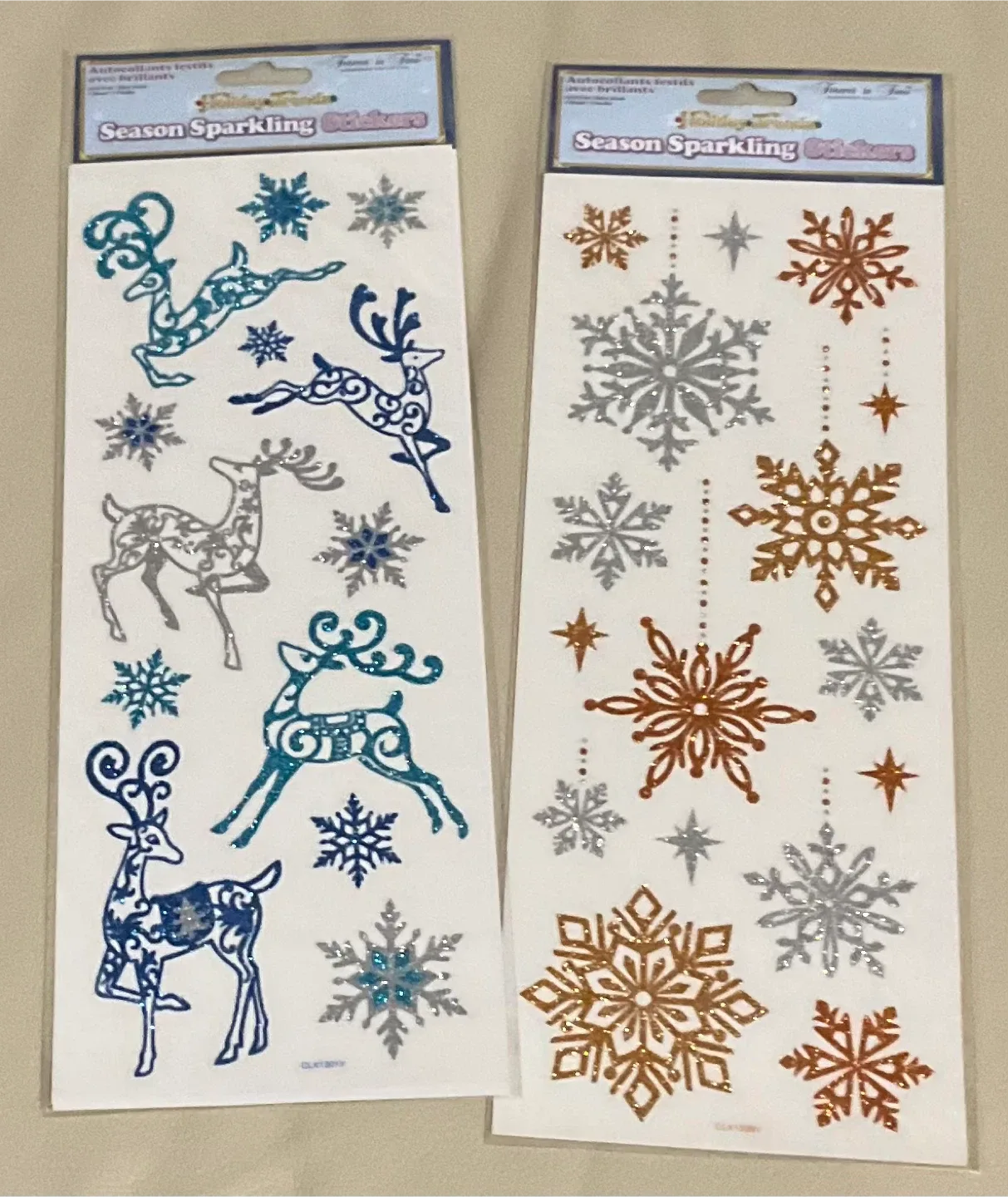 Holiday Trends Glitter Stickers - New! image indicator(3)