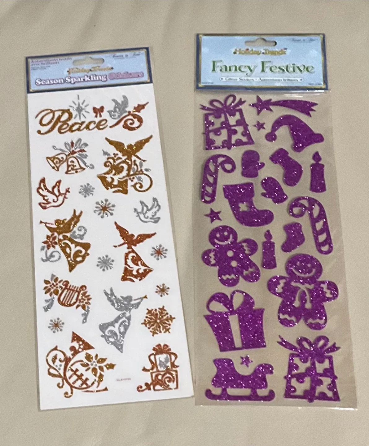 Holiday Trends Glitter Stickers - New! image indicator(2)