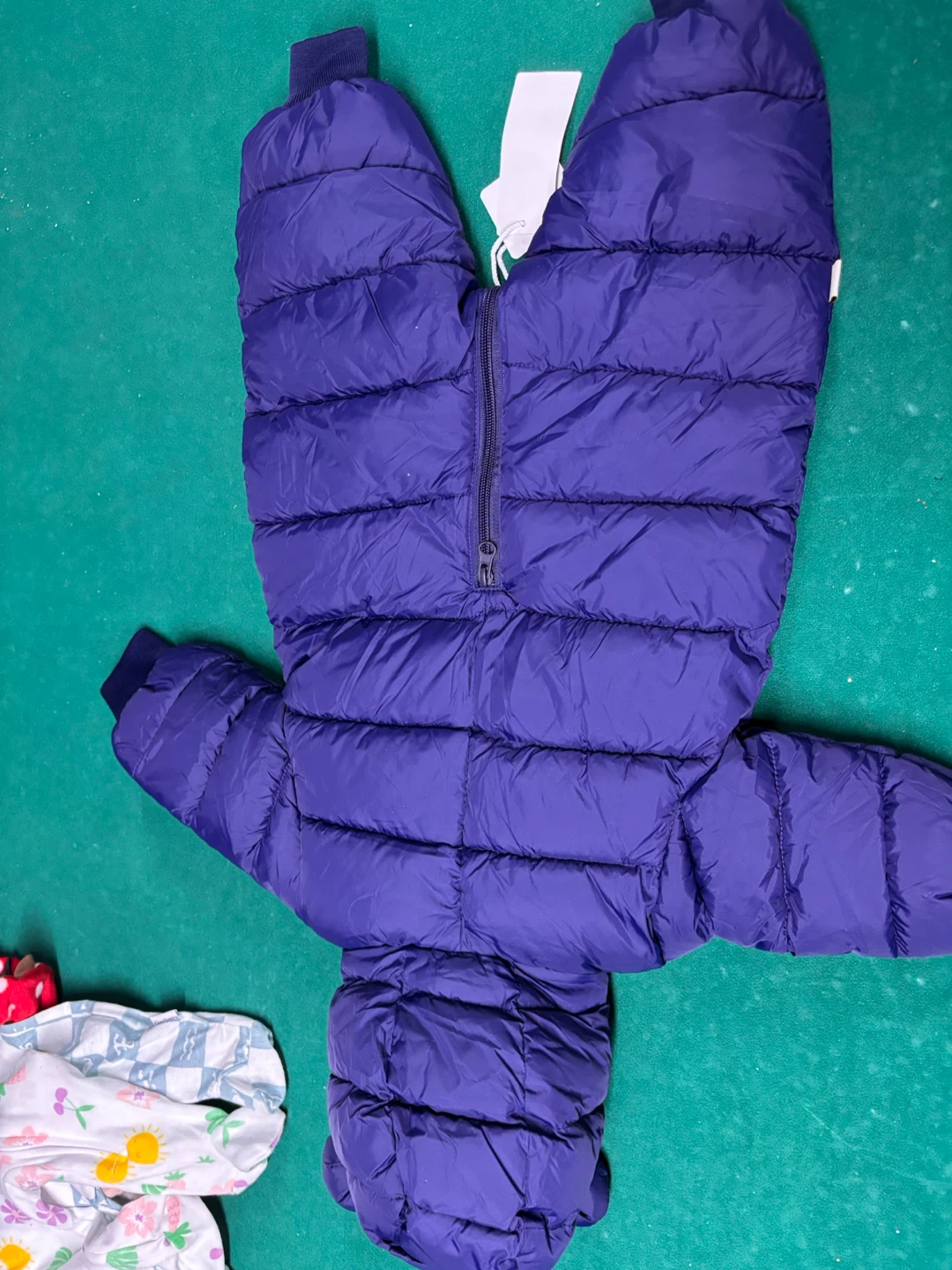 Blue Puffer Snowsuit new - photo 3