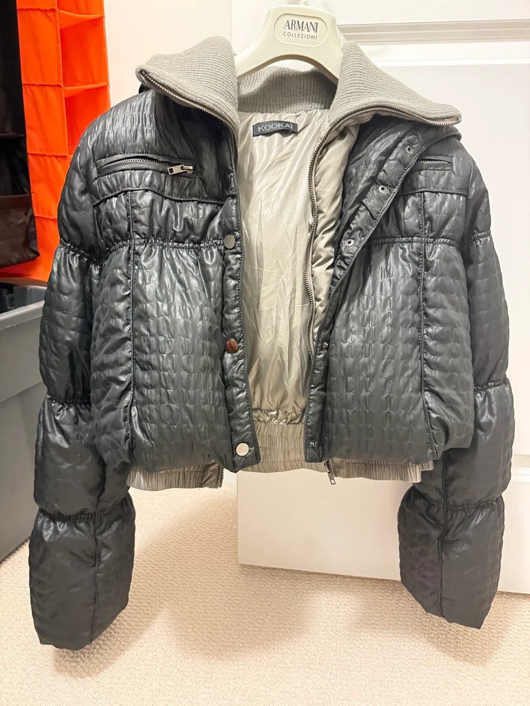 KOOKAÏ Black Puffer Jacket