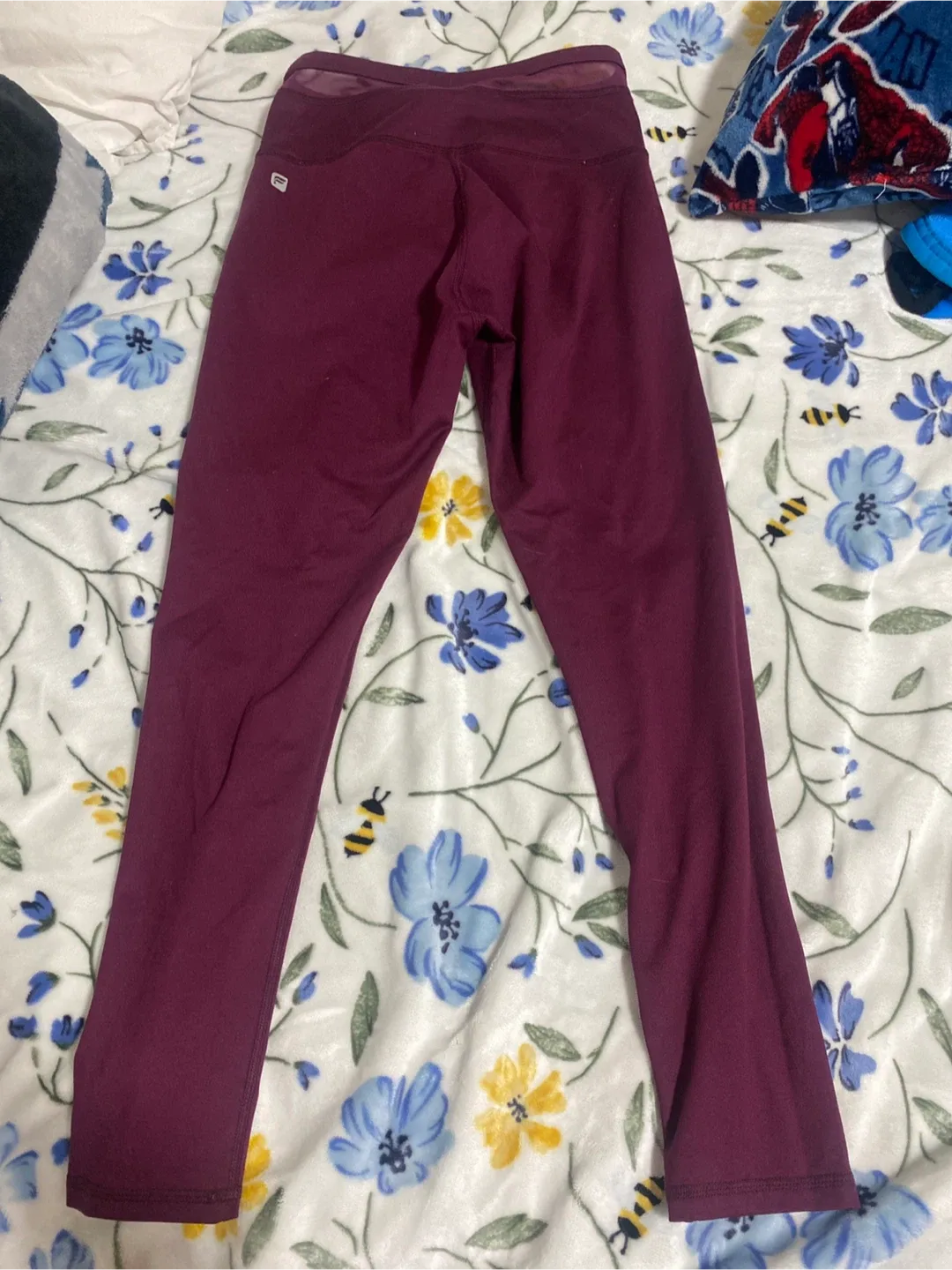 Fabletics Burgundy Leggings