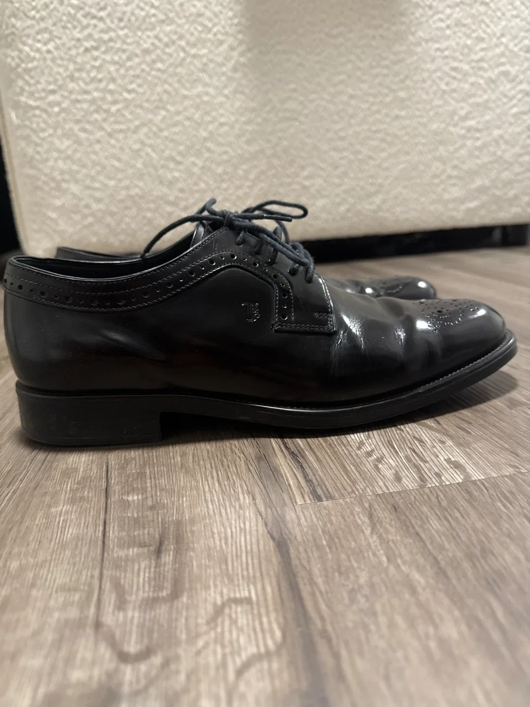 Tod's Black Leather Dress Shoes image indicator(3)