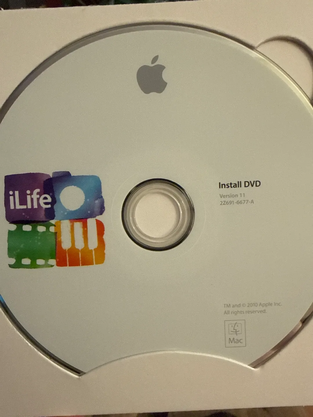 Apple iLife Version 11 Install DVD