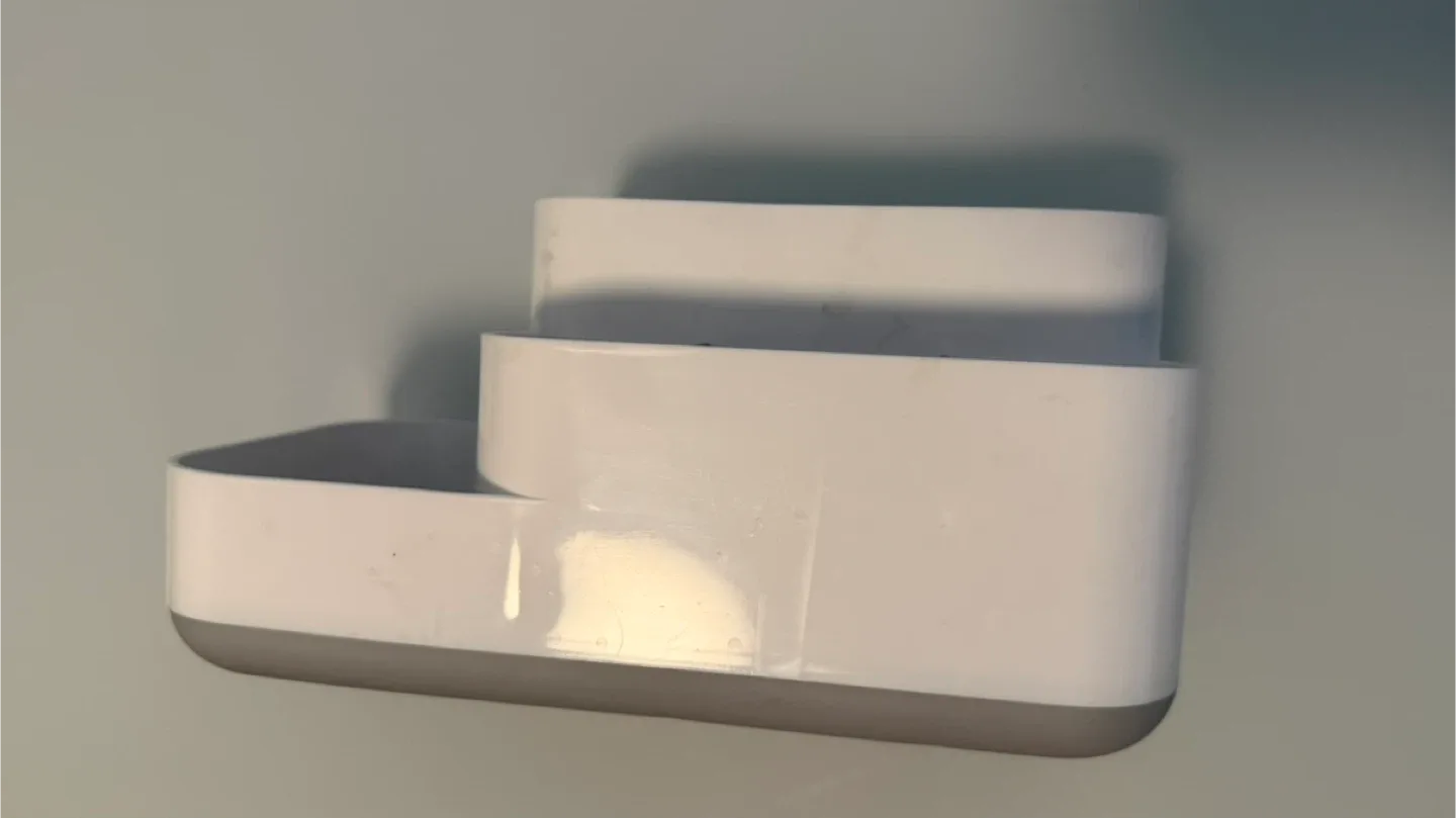 White & Grey Desk Organizer #cleanout image indicator(4)