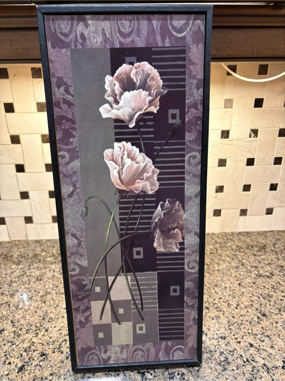 Framed Floral Wall Art