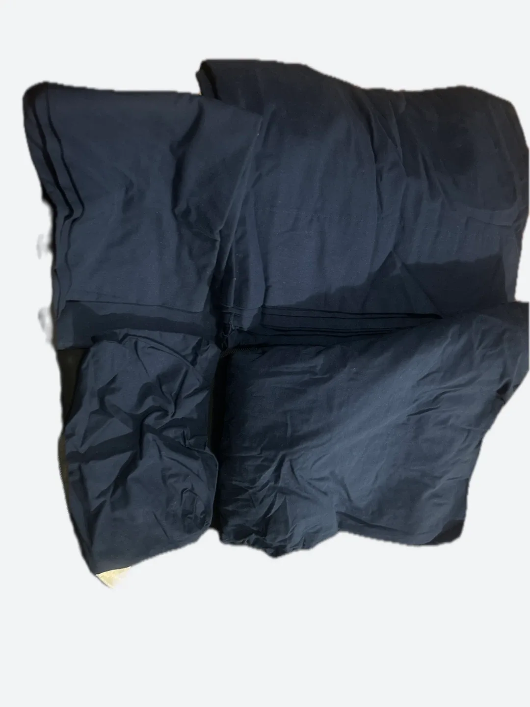 Navy Blue Twin Sheet Set  #Cleanout