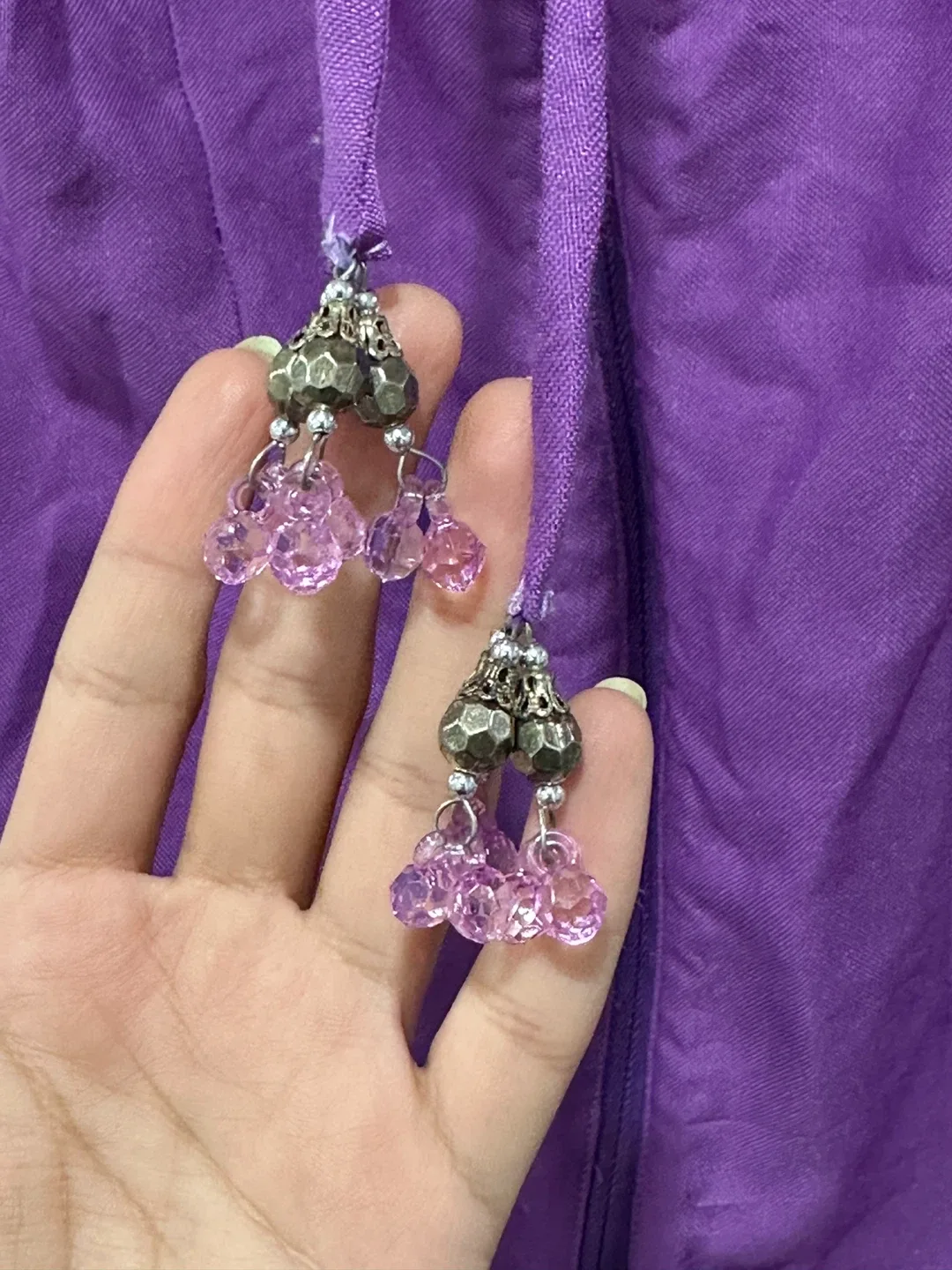 Purple Dress with Embellishments image indicator(7)