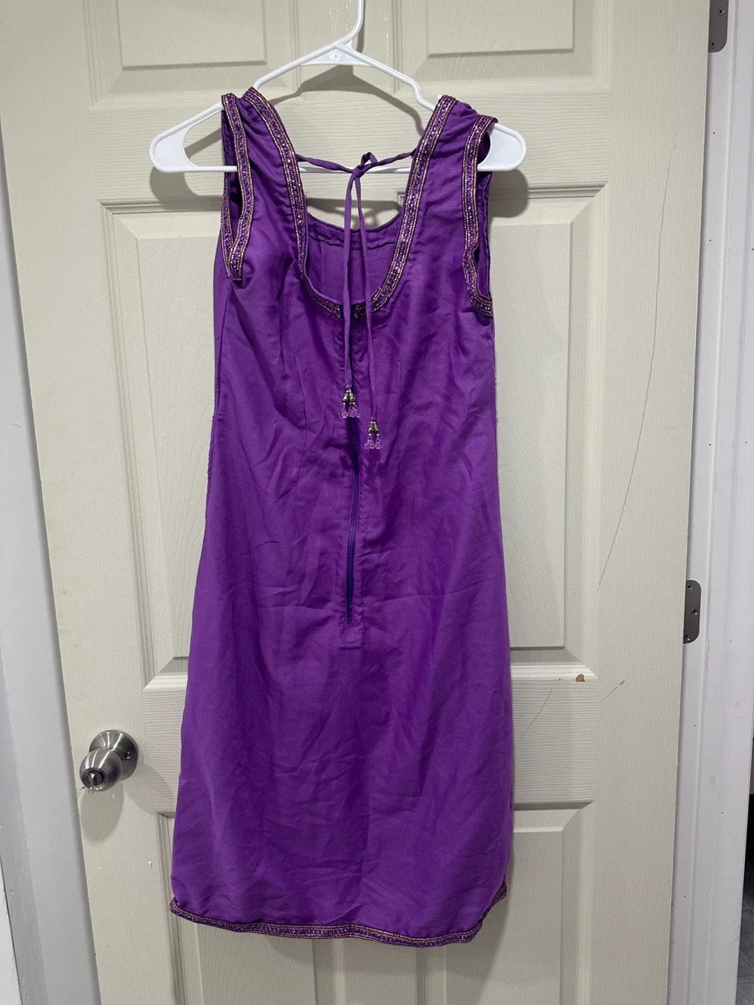 Purple Dress with Embellishments image indicator(8)