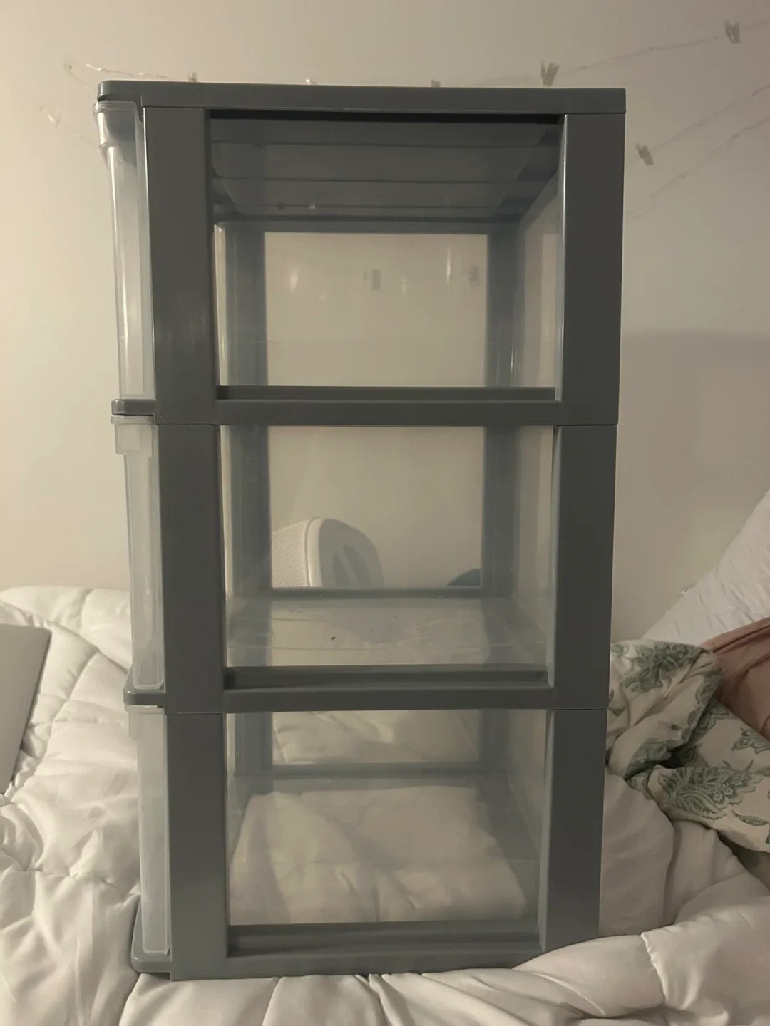 Type A 3-Drawer Storage Unit - Grey image indicator(2)