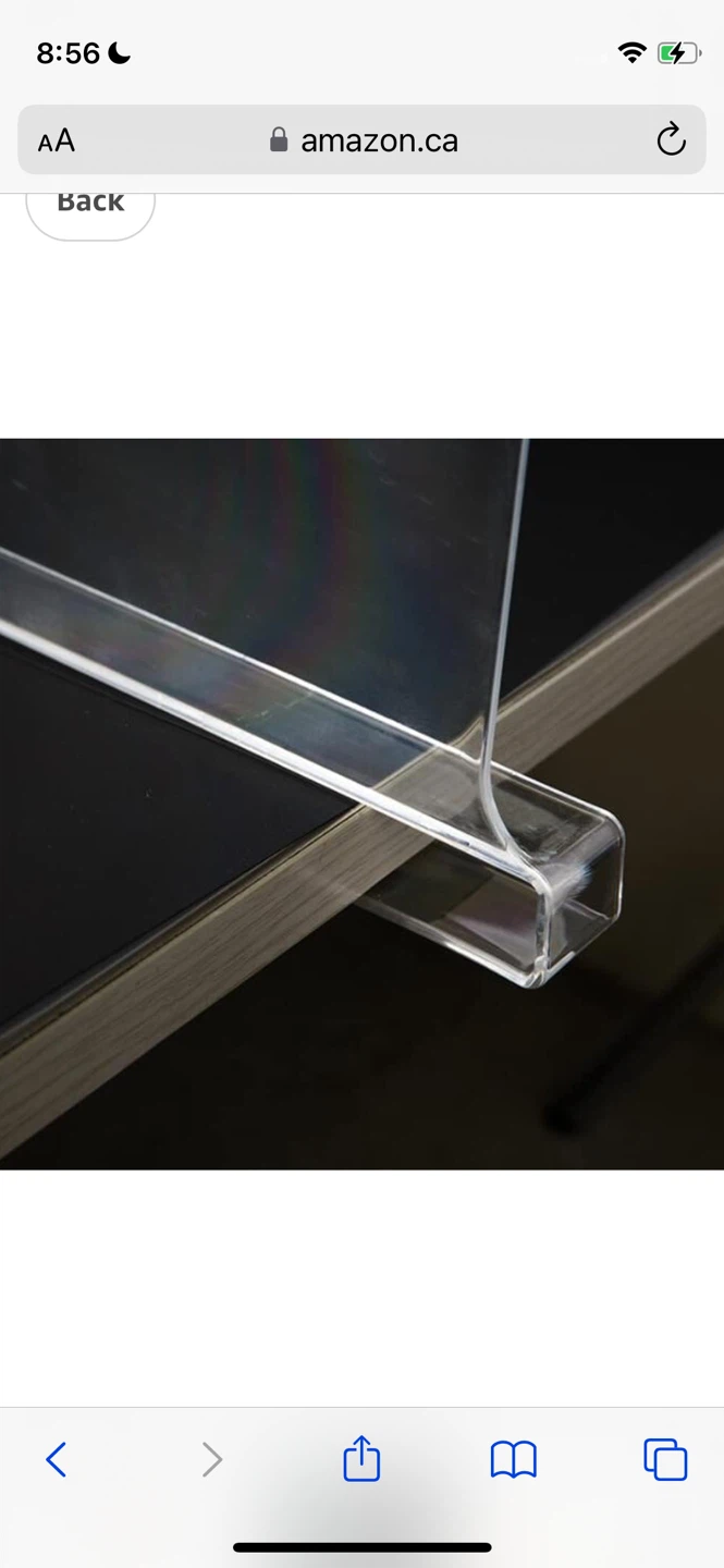 Clear Shelf Dividers - 12 inch #cleanout - photo 2