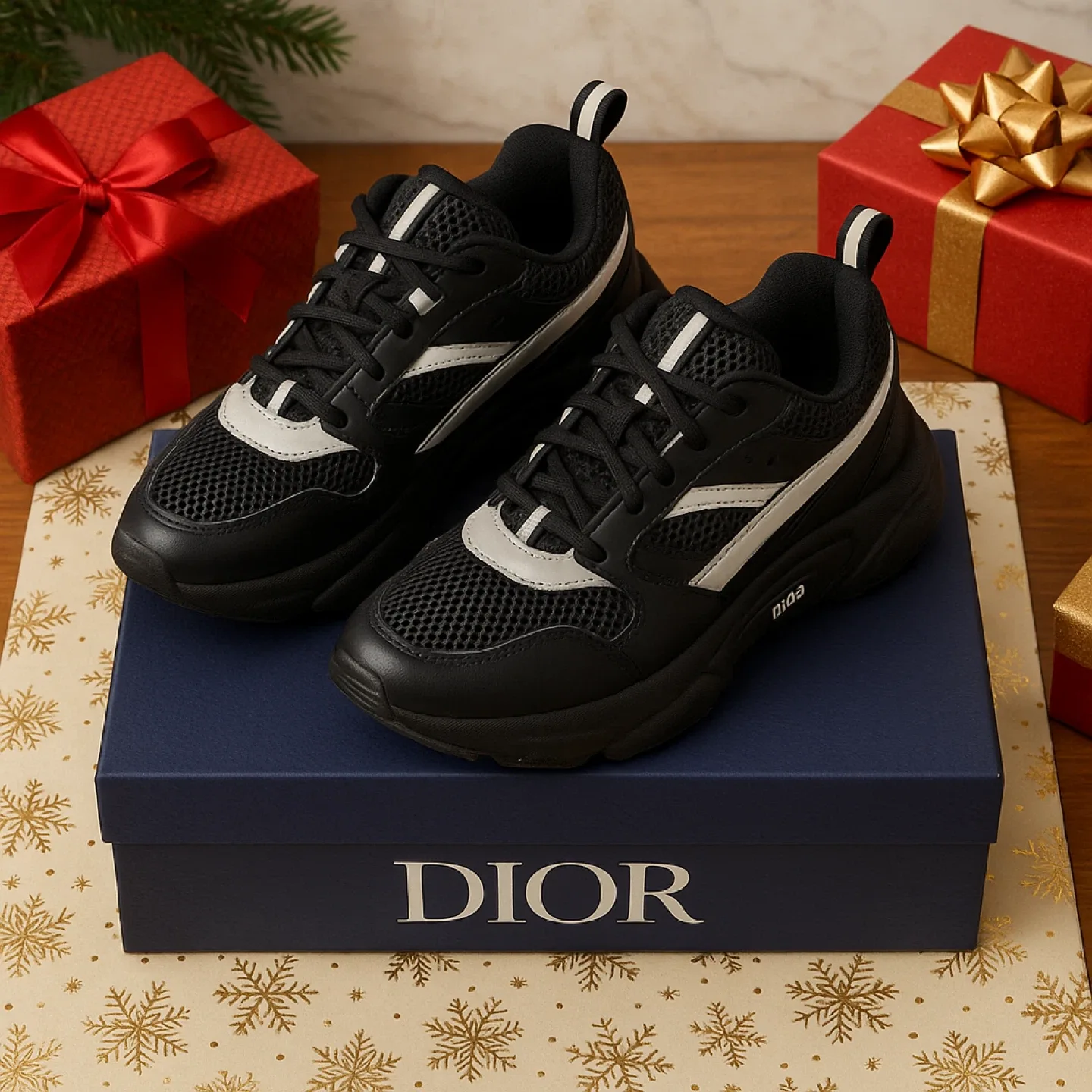 Dior Sneakers Black Size 42, 43, 44, 45 image indicator(3)