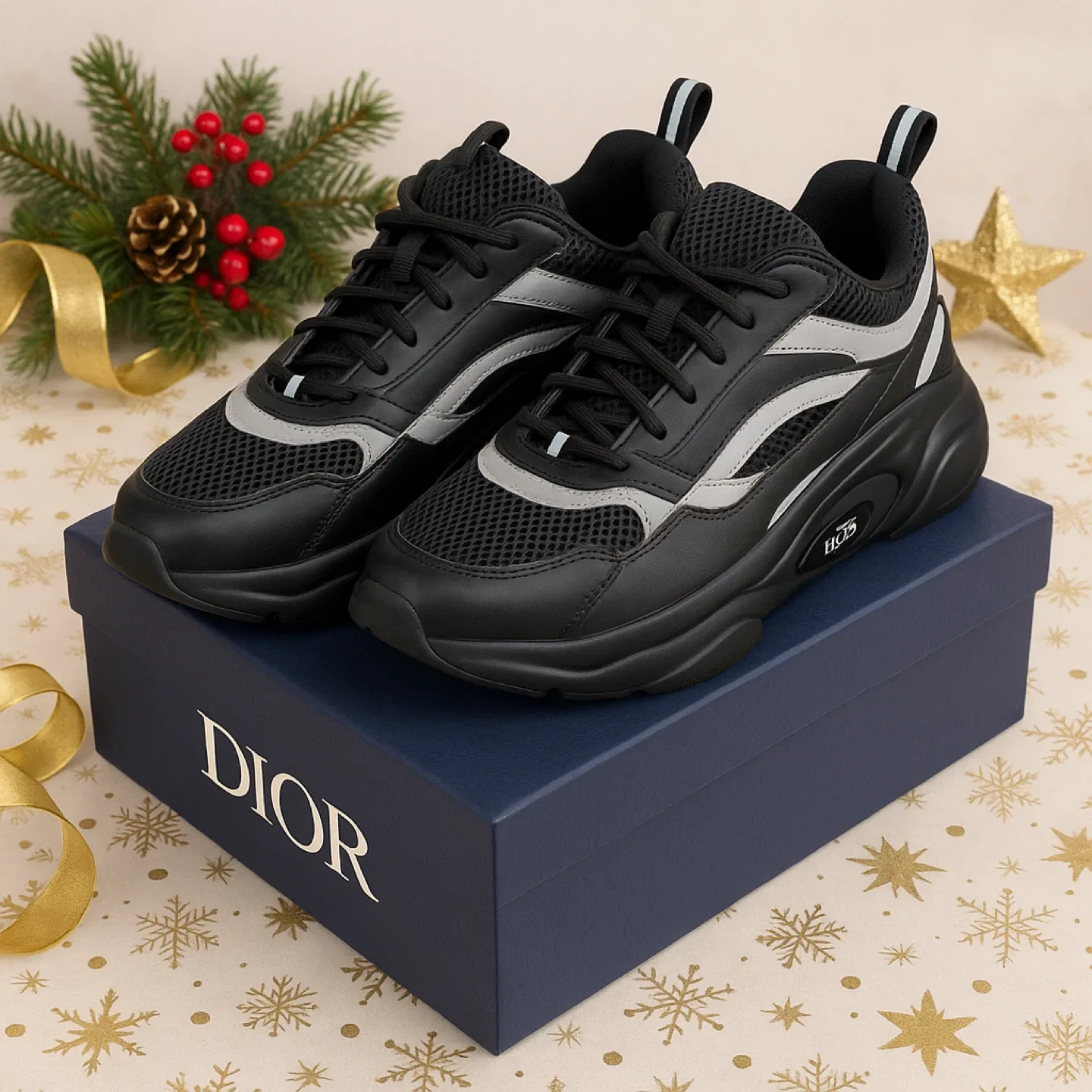 Dior Sneakers Black Size 42, 43, 44, 45 image indicator(2)