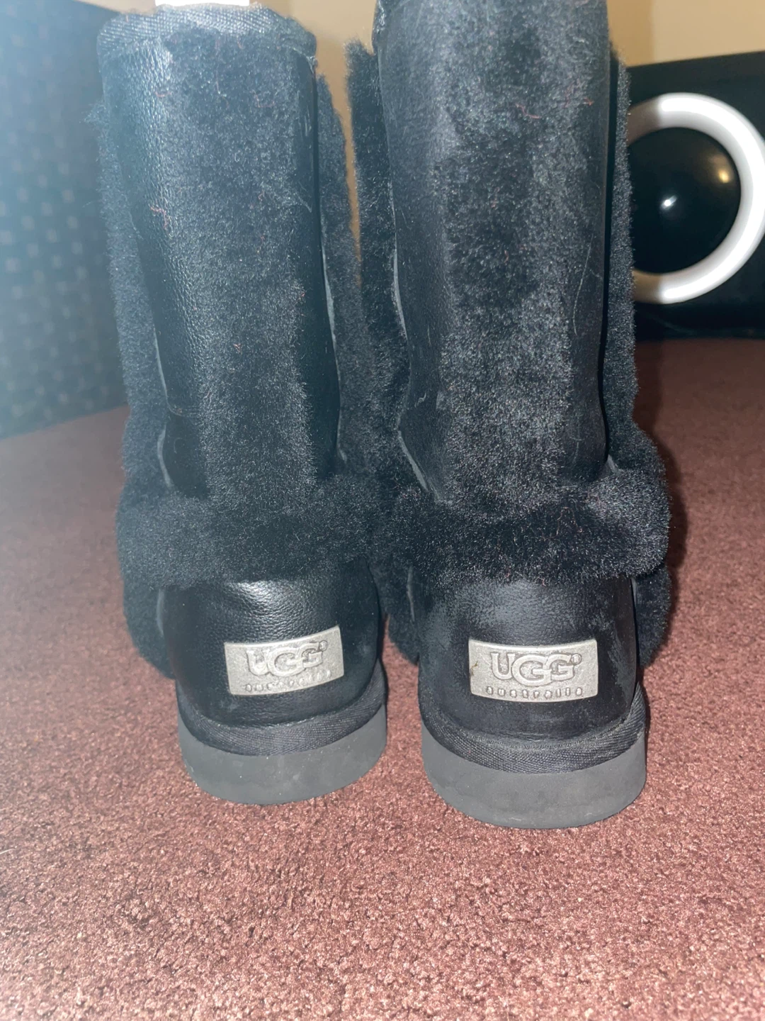 Ugg Black Leather Boots - photo 2