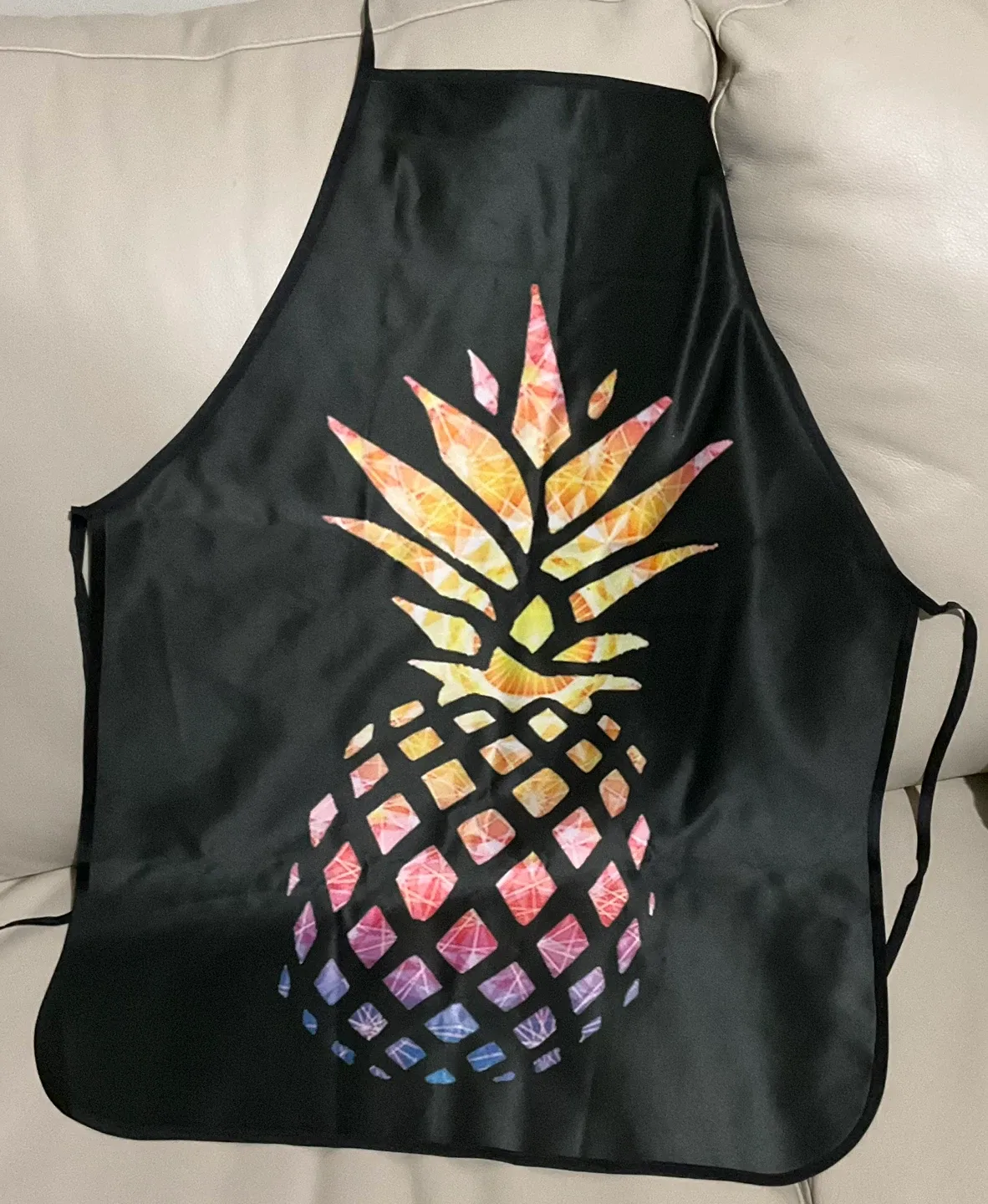 Pineapple Print Apron   NEW