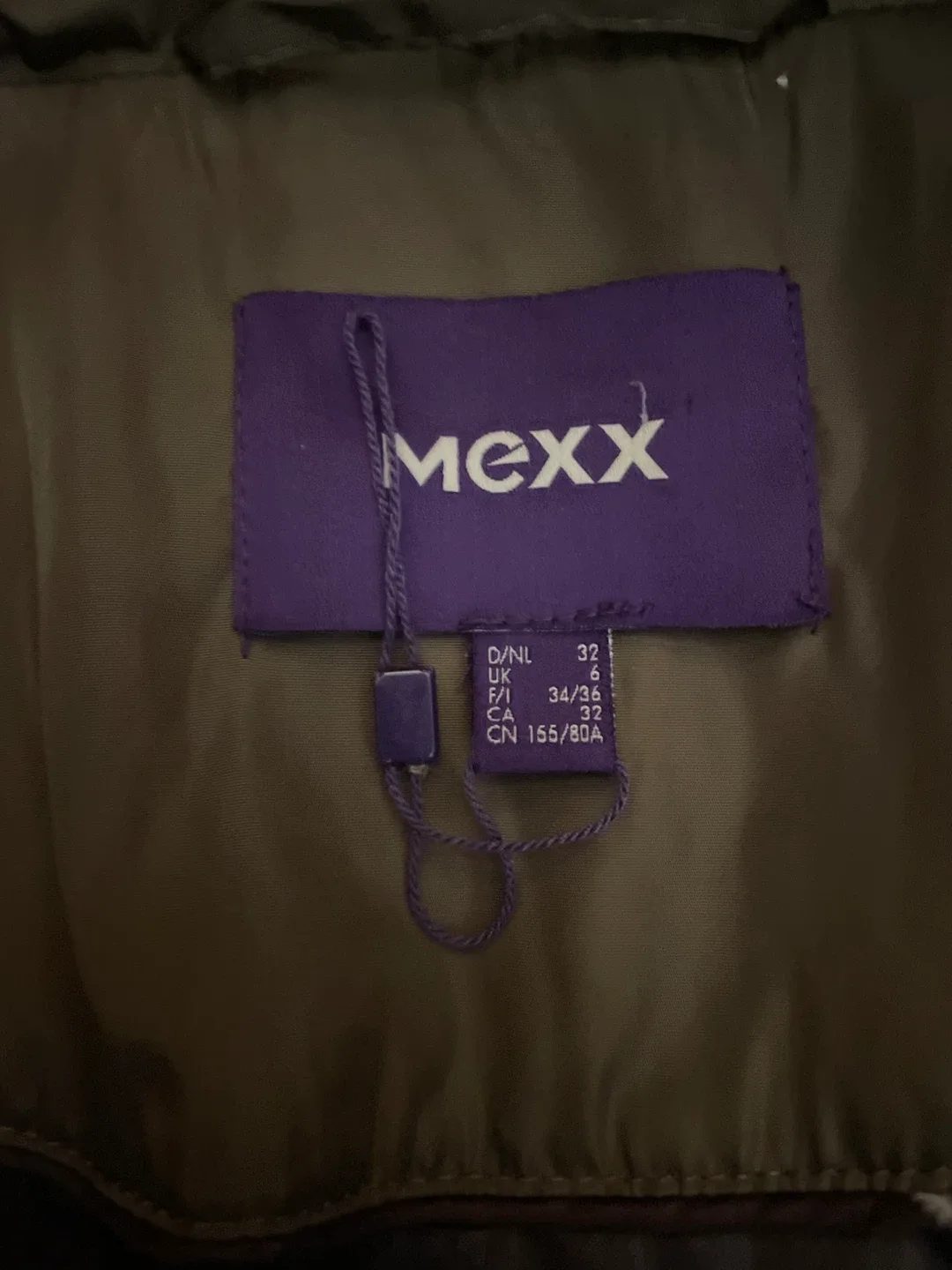 Mexx Brown Puffer Coat - Size S image indicator(2)