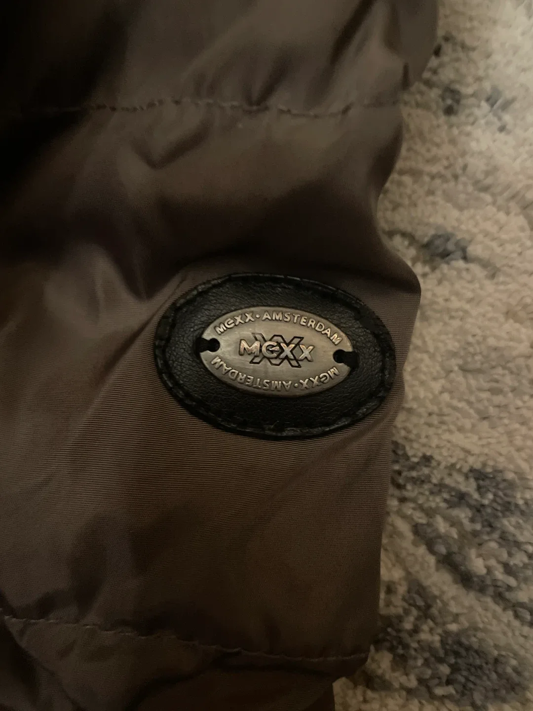 Mexx Brown Puffer Coat - Size S image indicator(4)