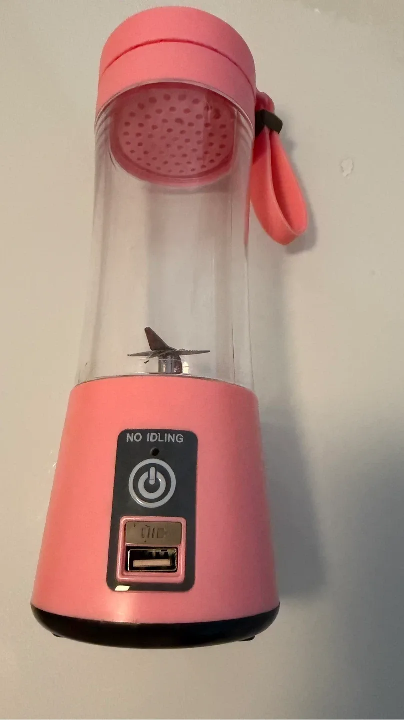 Portable Pink Personal Blender with 6 blades #cleanout