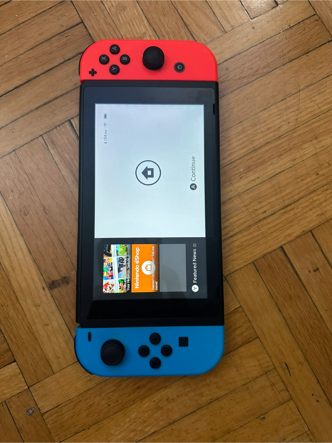 Nintendo Switch Console with Sports Game & Accessories