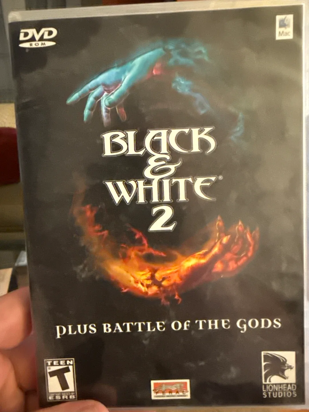 Black & White 2 Plus Battle of the Gods DVD ROM for Mac