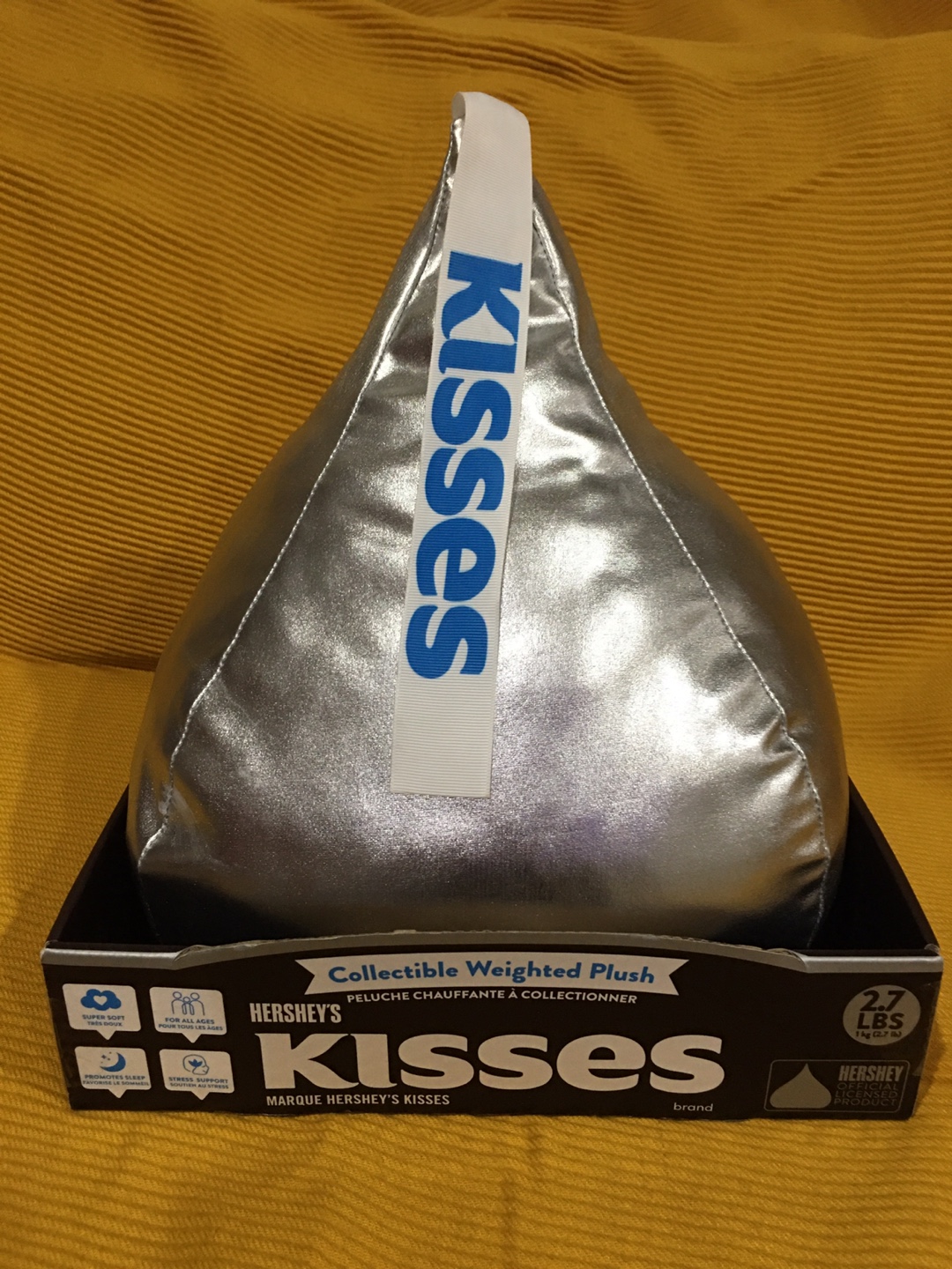 Hershey's Kisses Collectible Weighted Plush
