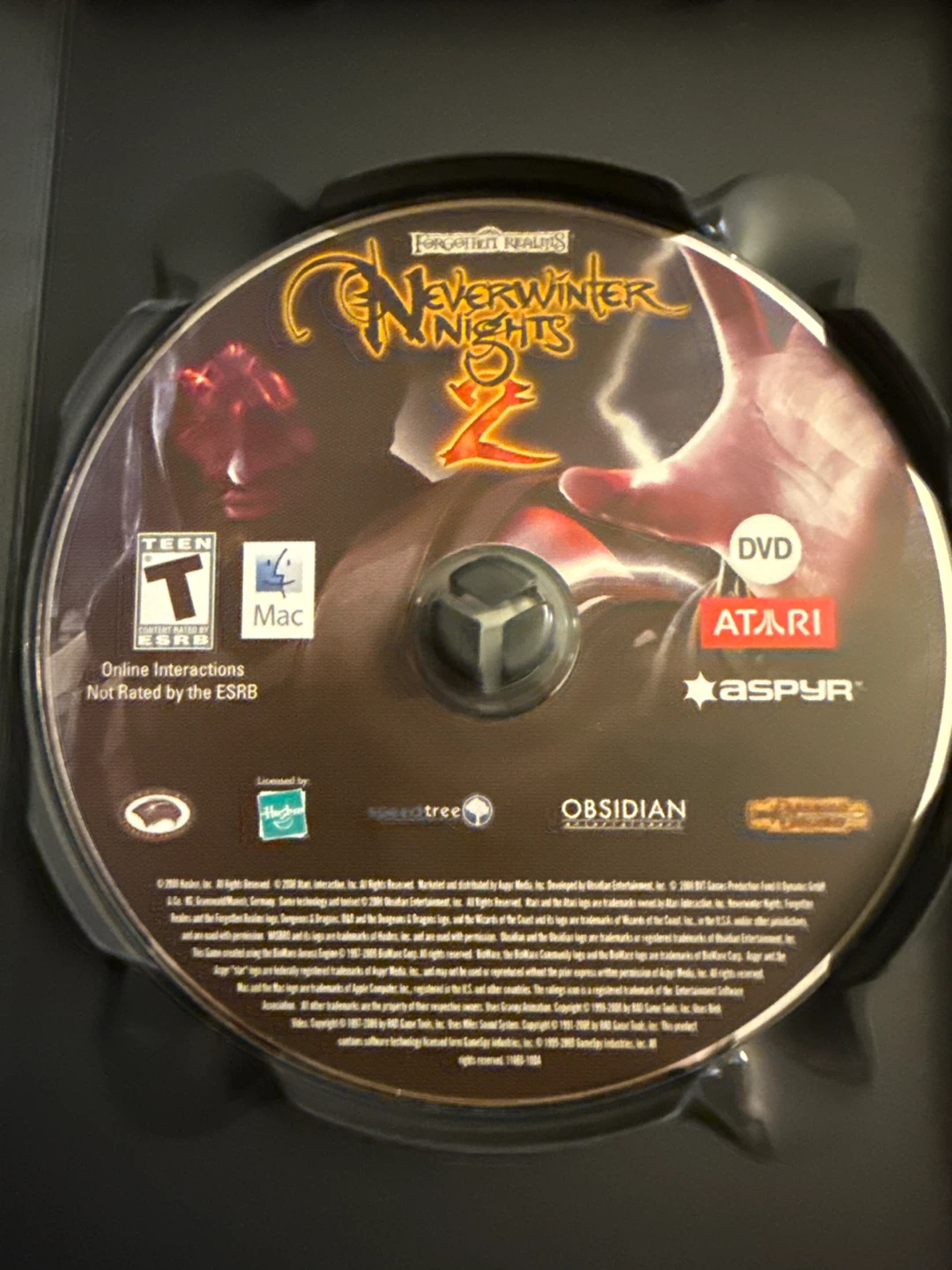 Neverwinter Nights 2 Mac DVD Game - photo 2