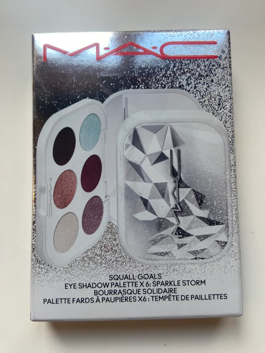 MAC Squall Goals Eyeshadow Palette x6 - New