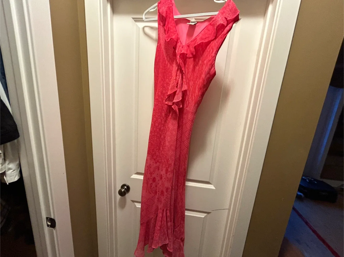 Size 8 Pink Maxi Dress image indicator(3)