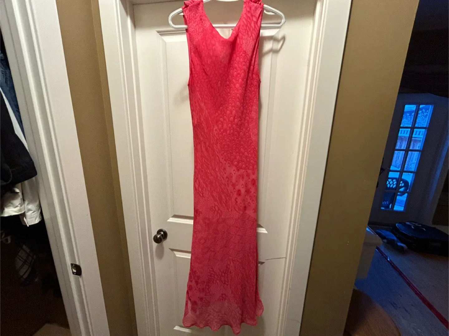 Size 8 Pink Maxi Dress