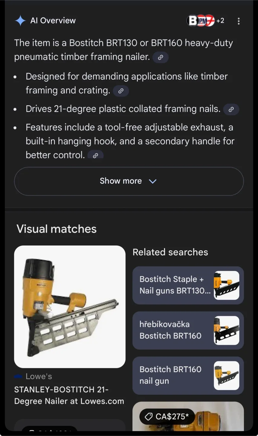 Bostitch 438S2R 16-Gauge Stapler image indicator(6)